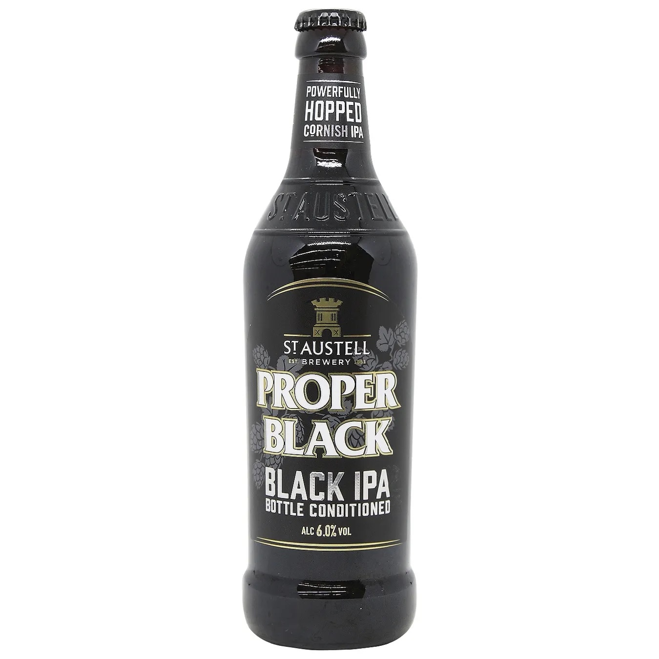 Пиво St.Austell Proper Black темное 6% 0,5л стекло