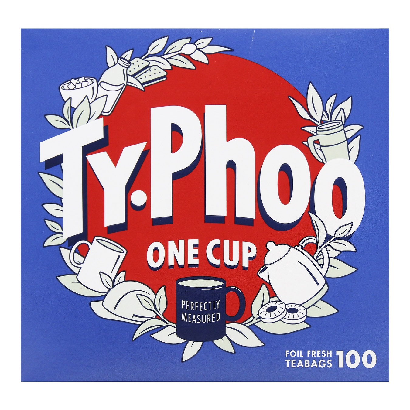 TYPhoo Tea black English 100pcs