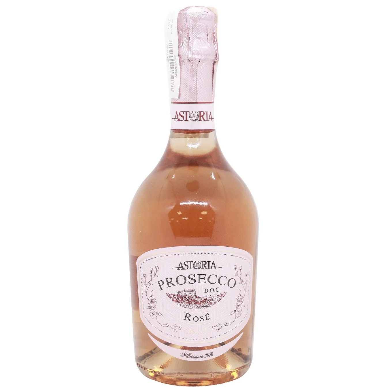 Вино игристое Astoria Butterfly Prosecco Doc Rose Spumante Extra Dry Mill 11% 750мл