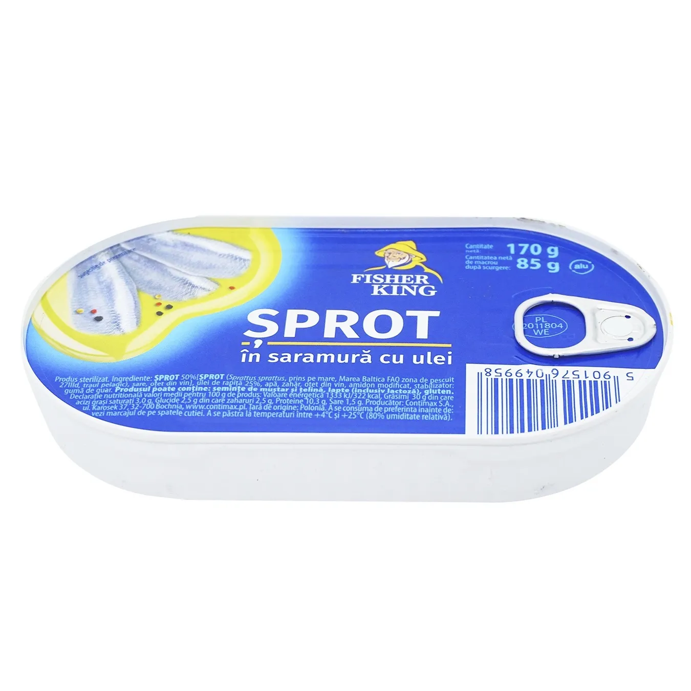 Fisher King Sprats in oil 170g