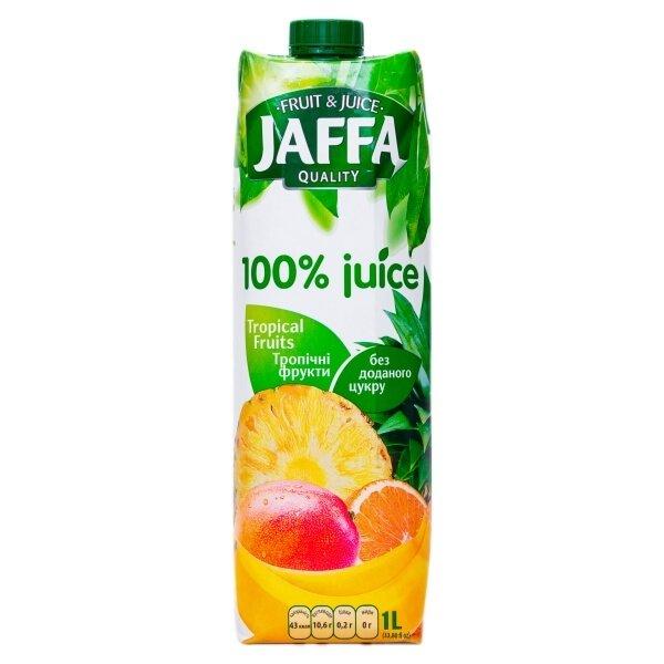 Сок Jaffa 100% Juice Тропические фрукты без сахара 0,95л