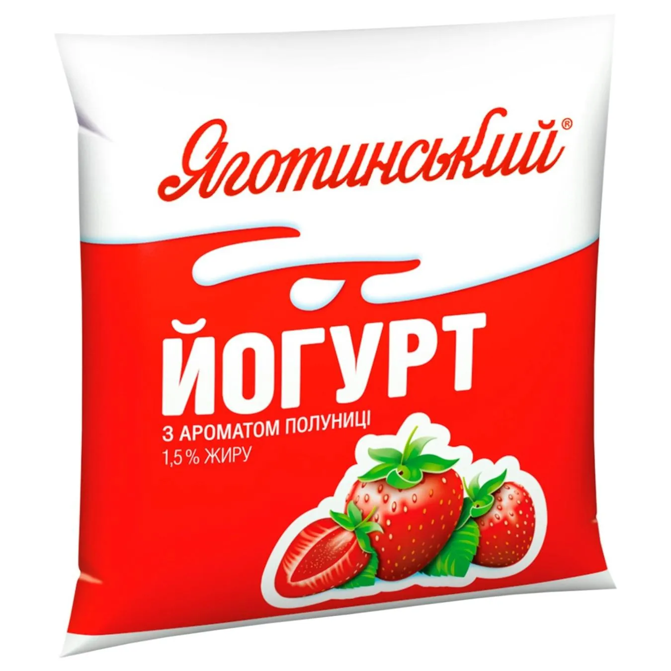 Yahotynskyi With Strawberry Flavored Yogurt 1,5 % 400g