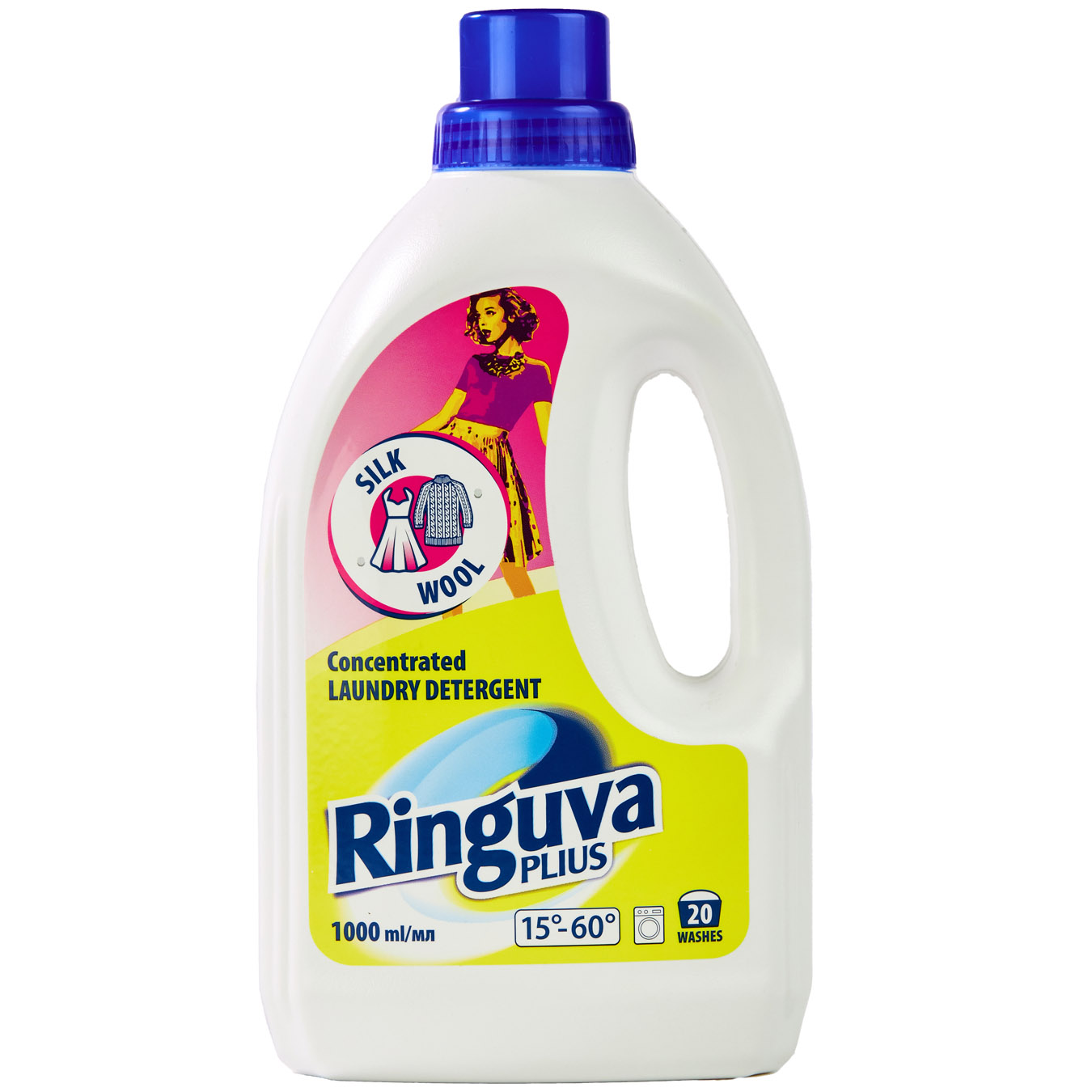 Засіб Ringuva Plus для прання для делікатних речей 1л