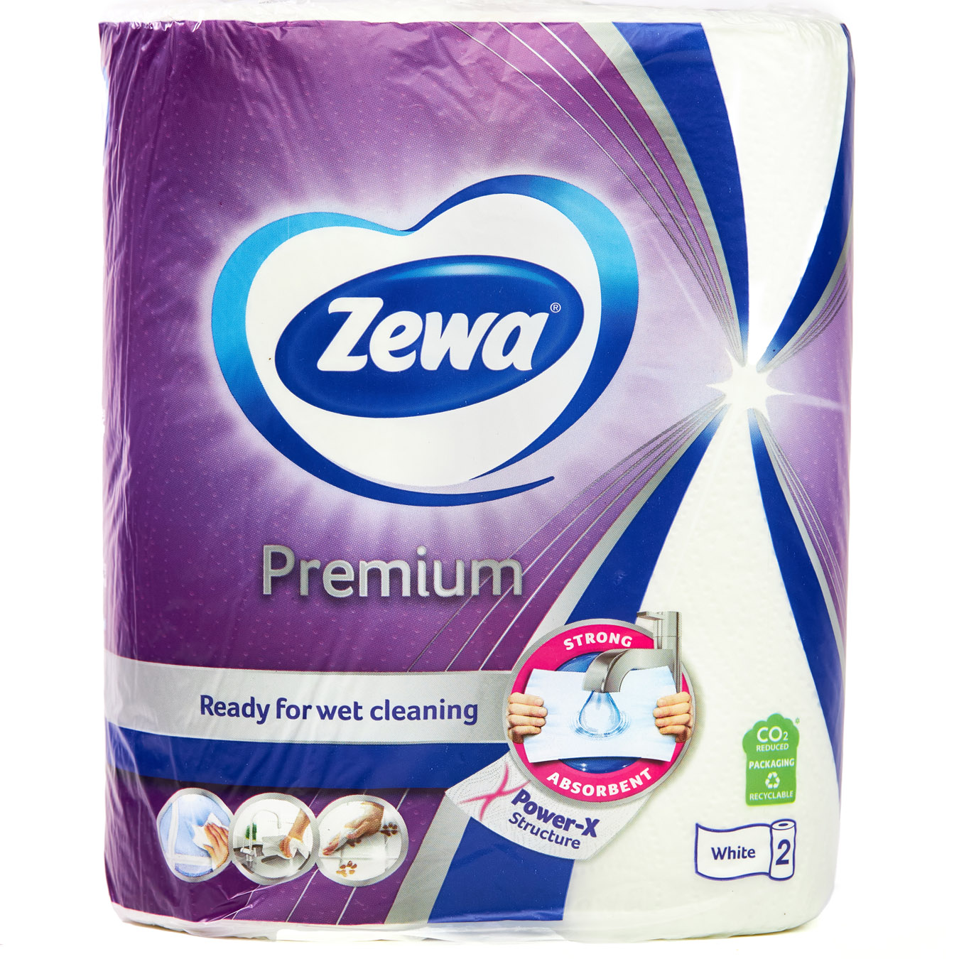 Полотенца бумажные Zewa Standard 2шт