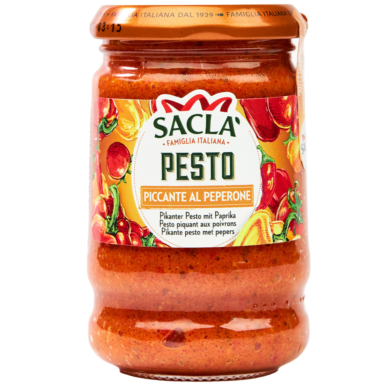 Sacla Spicy Pesto 190g