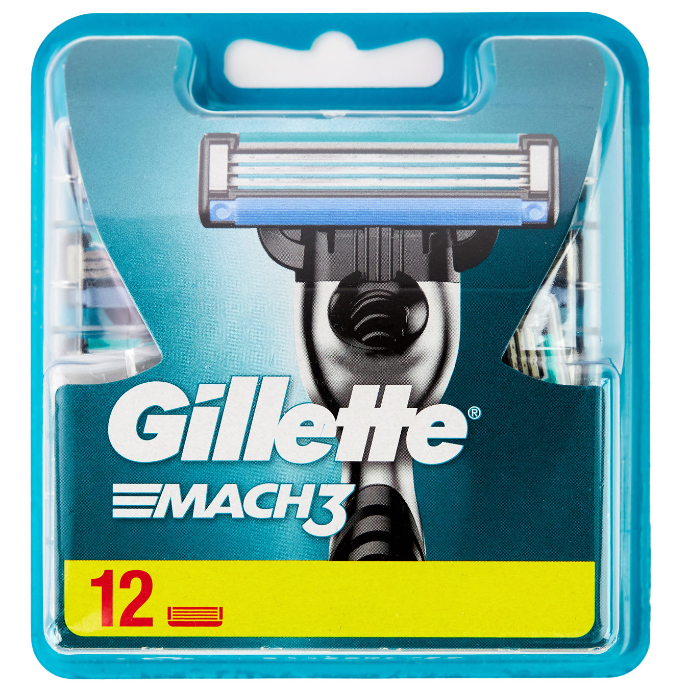 Картрiдж для гоління Gillette MACH3 12шт