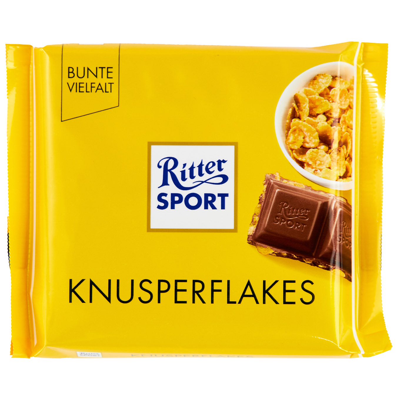 Ritter Sport chocolate with flakes 100g
