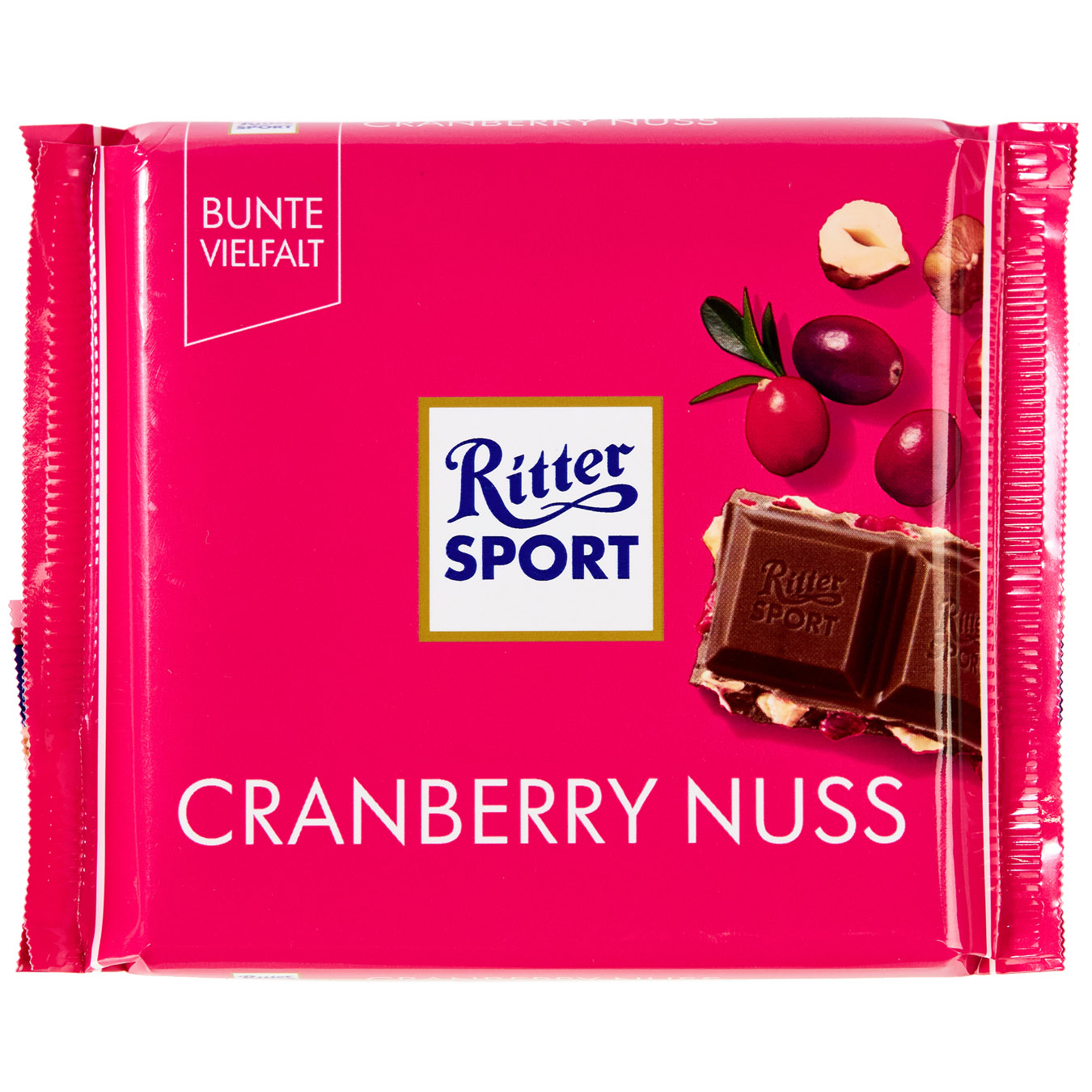 Ritter Sport Chocolate cranberry walnut 100g