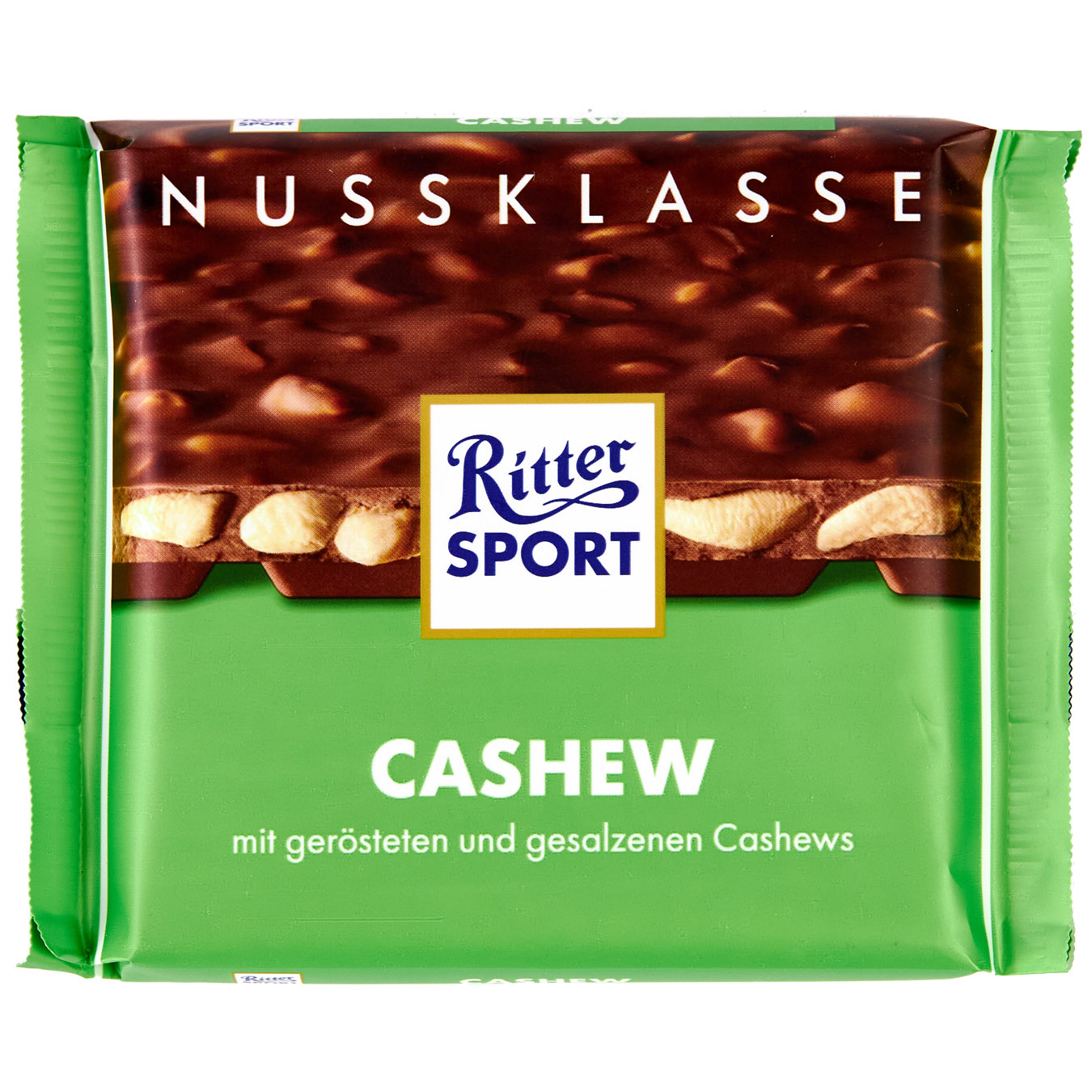 Ritter Sport milk chocolate with cashew 100g