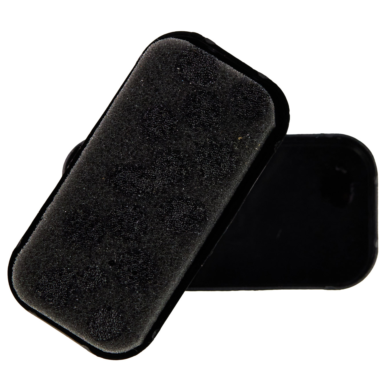 Marka Promo Mini Black Smooth Leather Shoe Sponge 2