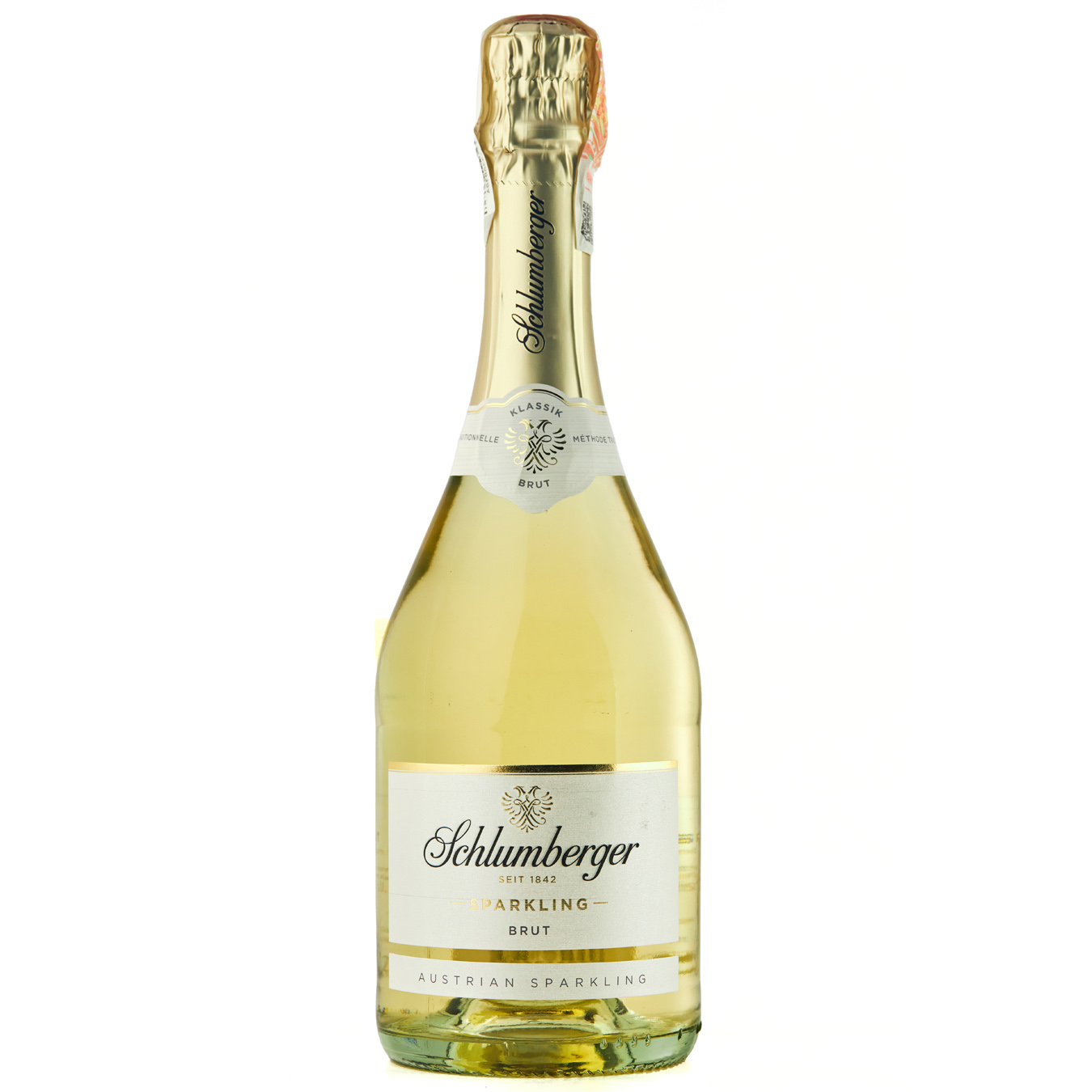 Вино игристое белое Schlumberger Brut Klassik 11,5% 0,75л