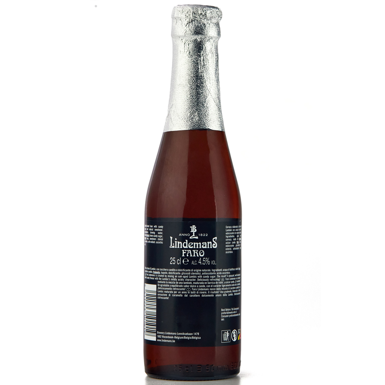 Пиво Lindemans Faro Lambic темне 4,5% 0,25л 2