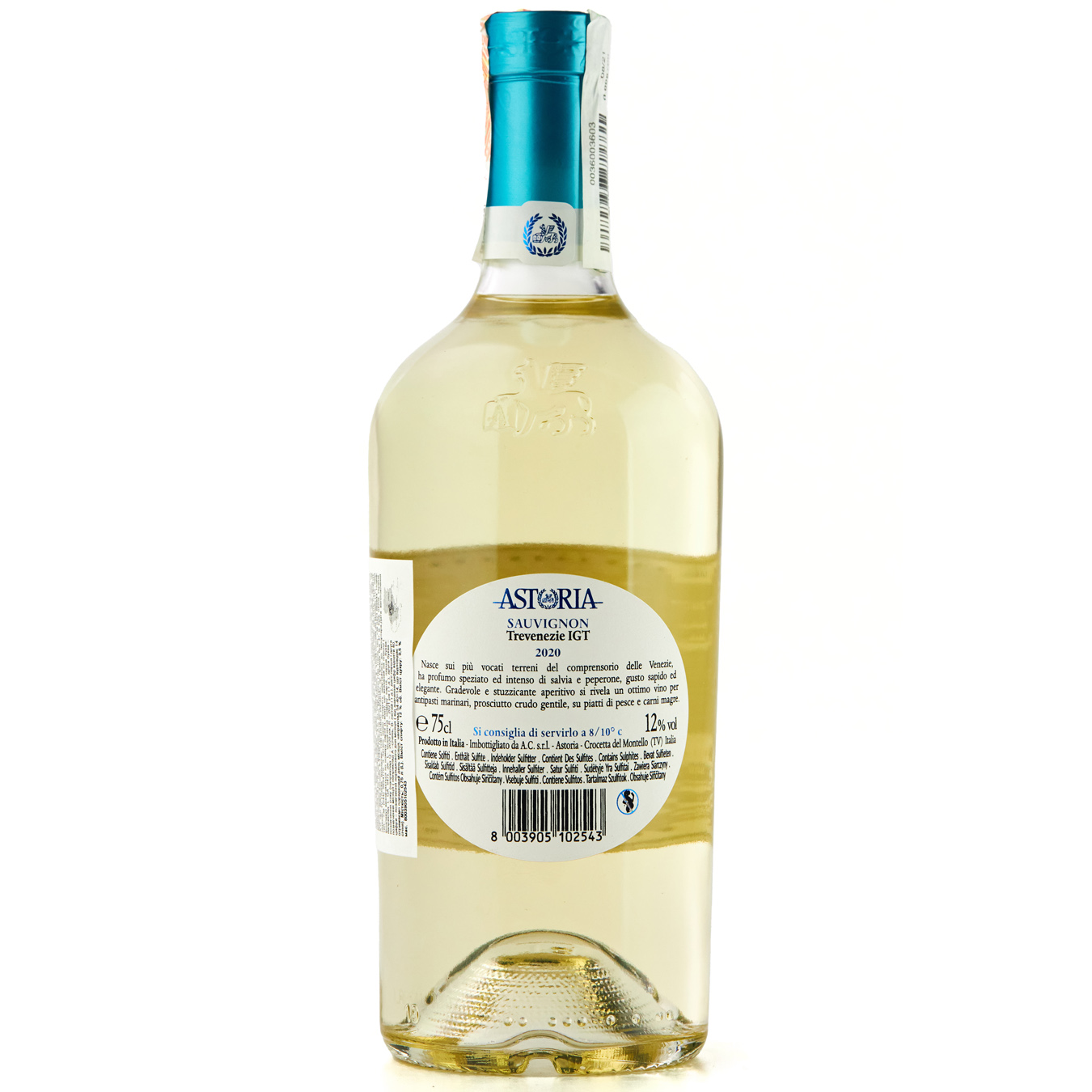 Astoria Suade Sauvignon Blanc Trevenezie IGT white semi-dry wine 12% 0, 75l 2