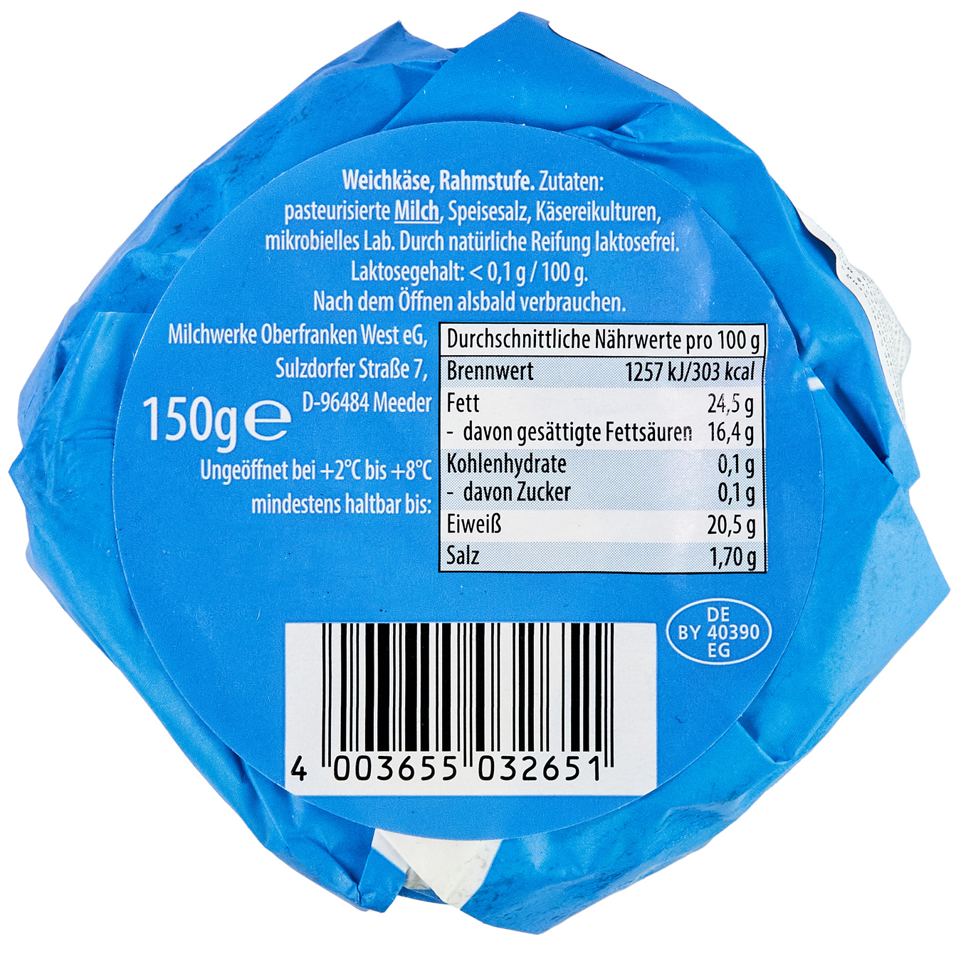 Cheese Coburger Bavarian blue 150g 2