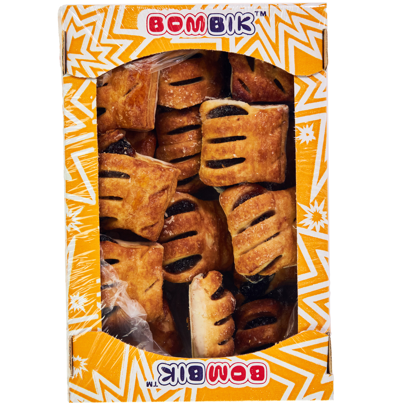 Bom-Bik Shalene With Dried Plums Puff Pastry Cookies 400g 
