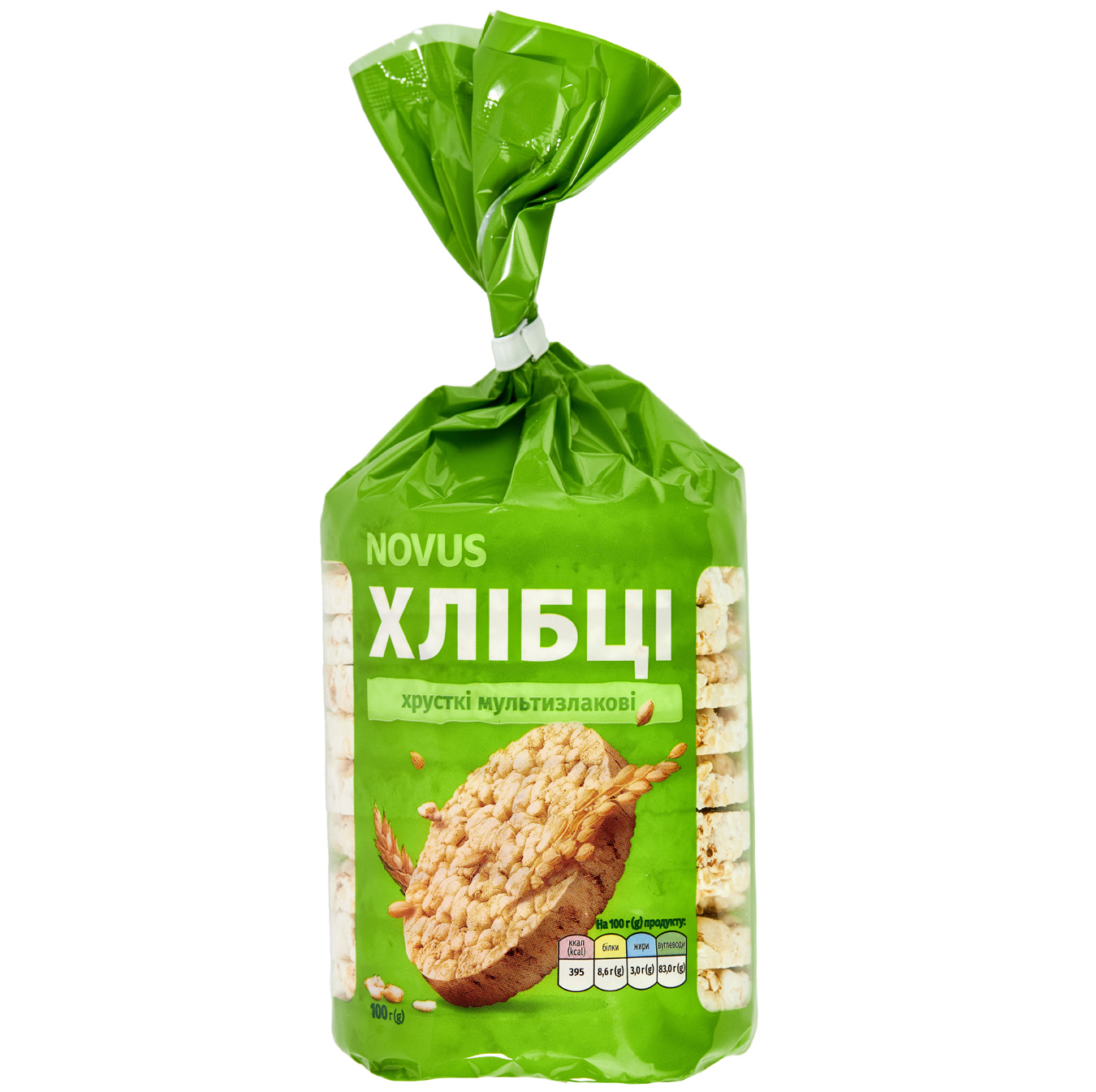 Хлібці рисові Novus мультизлакові 100г