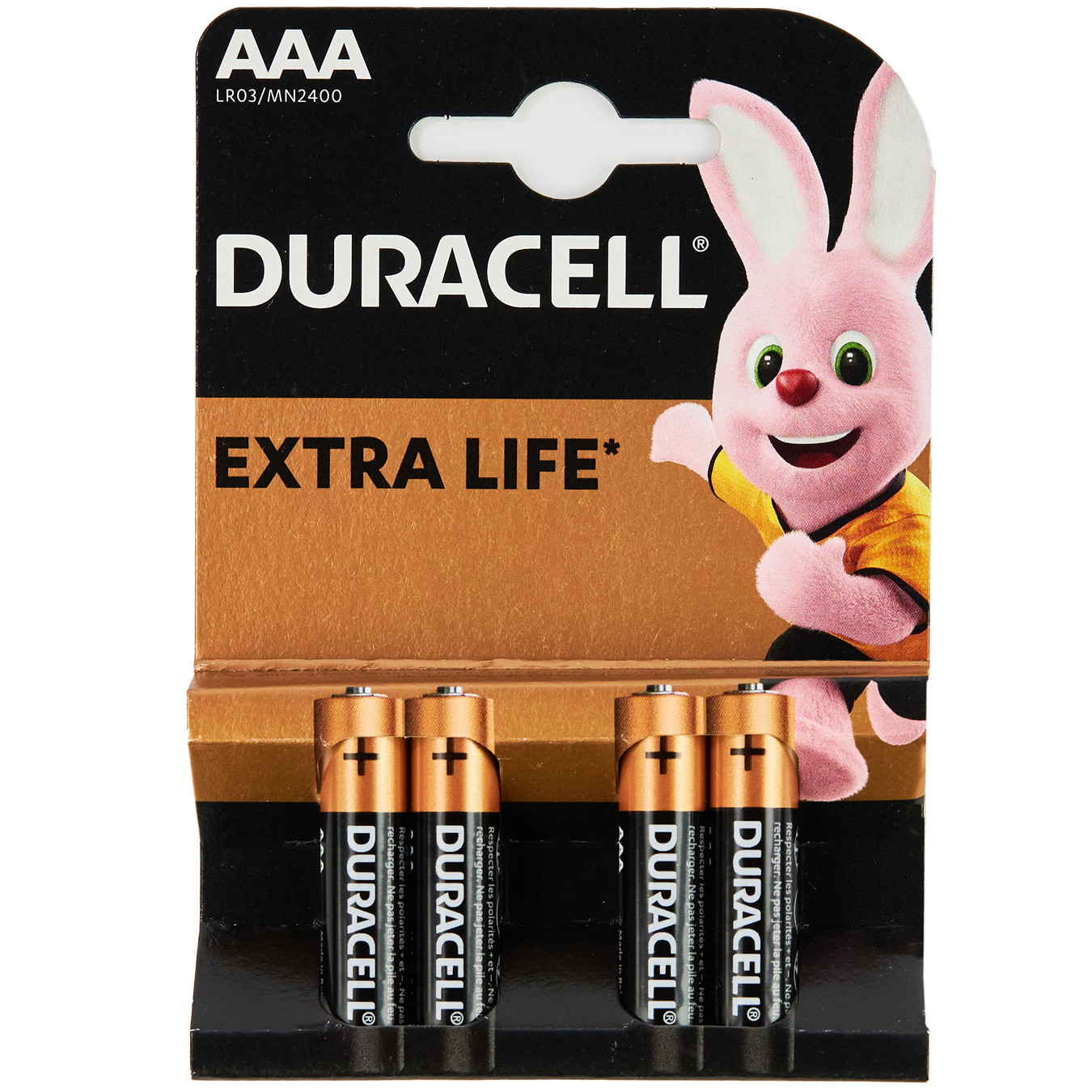 Duracell AAA Batteries 4pcs