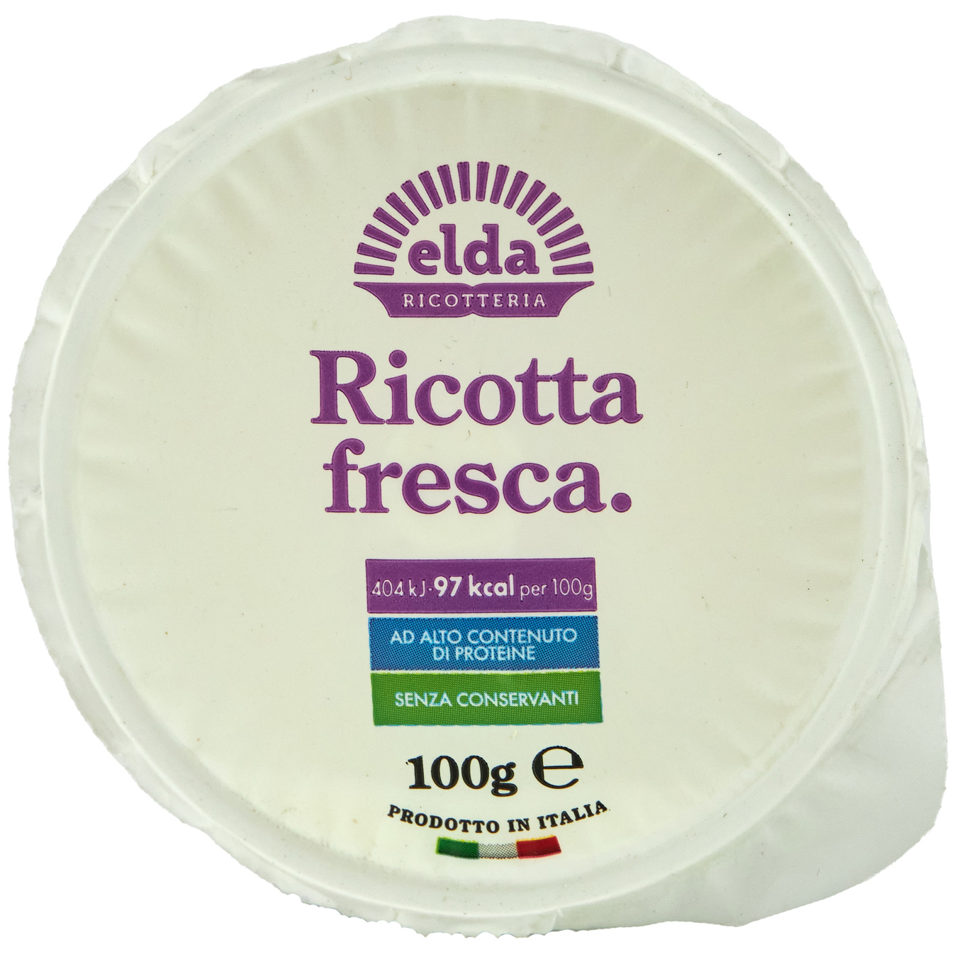Elda Ricotteria Ricotta Cheese 50% 100g