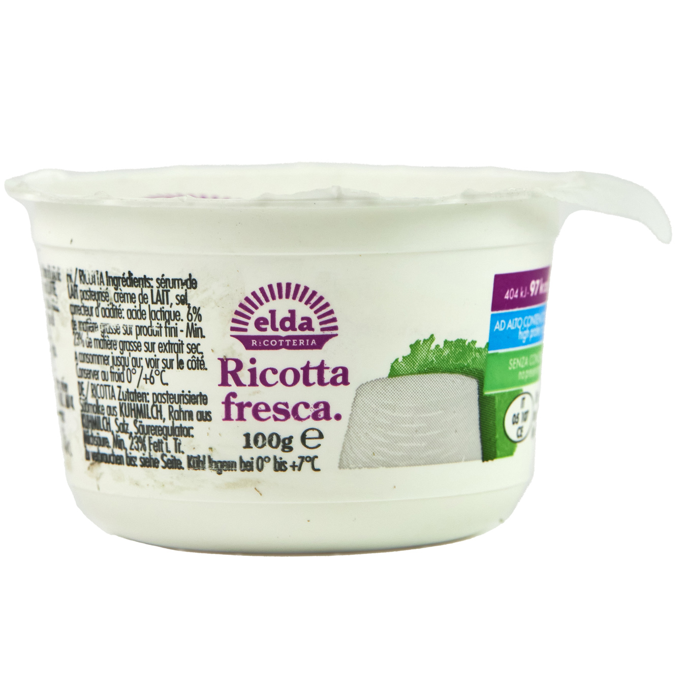 Сыр Elda Ricotteria Рикотта 50% 100г 2
