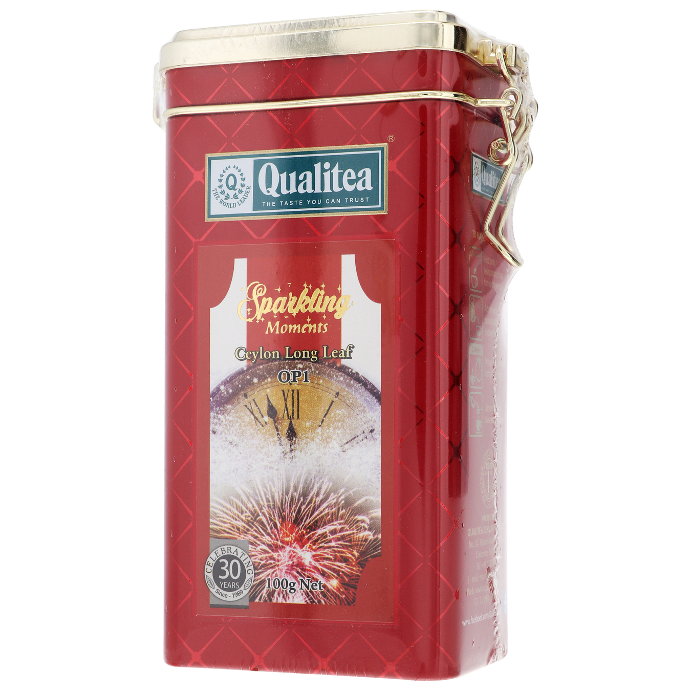 Чай Qualitea черный Sparkling moments крупнолистовой 100г