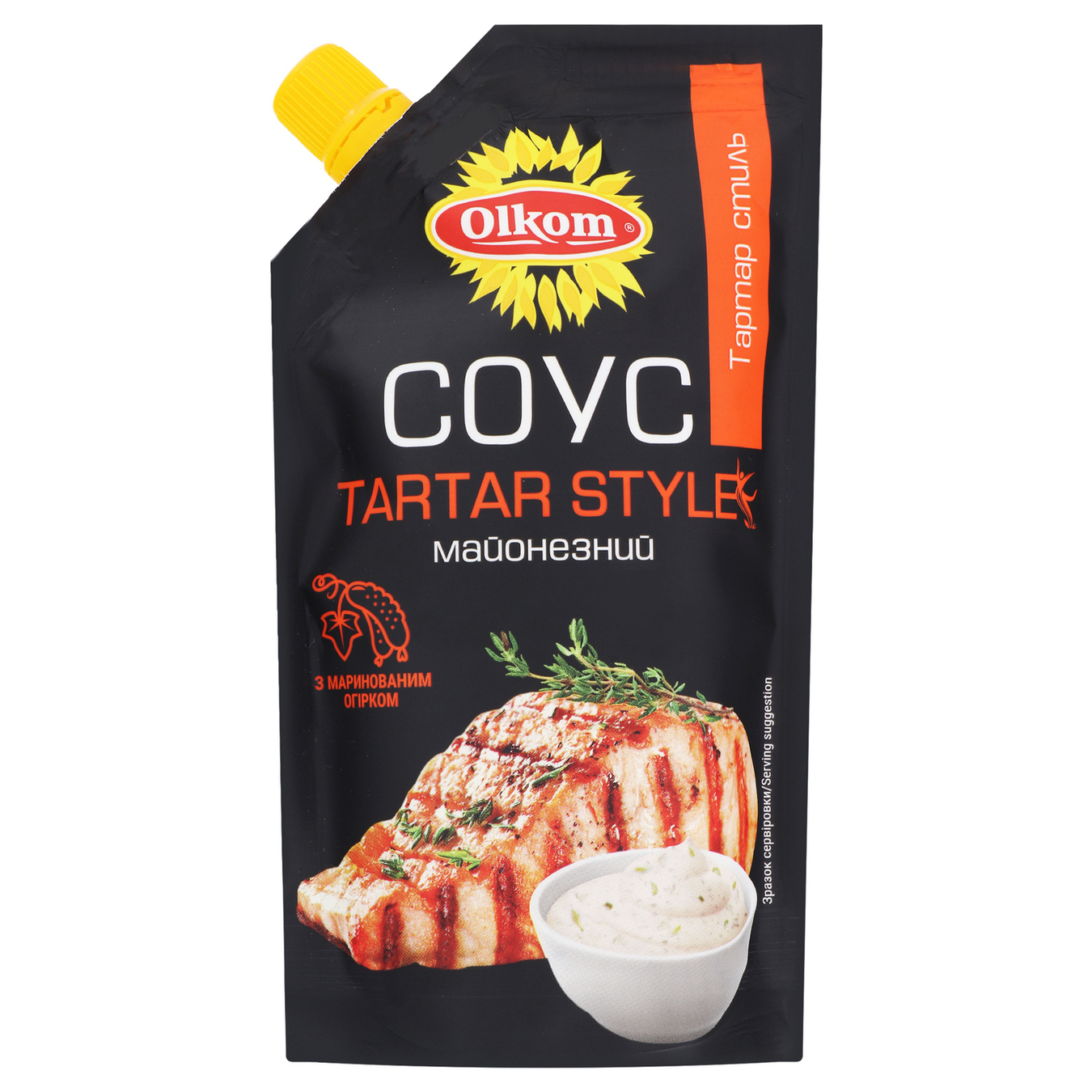 Olkom Tartar style mayonnaise sauce 45,3% 180g