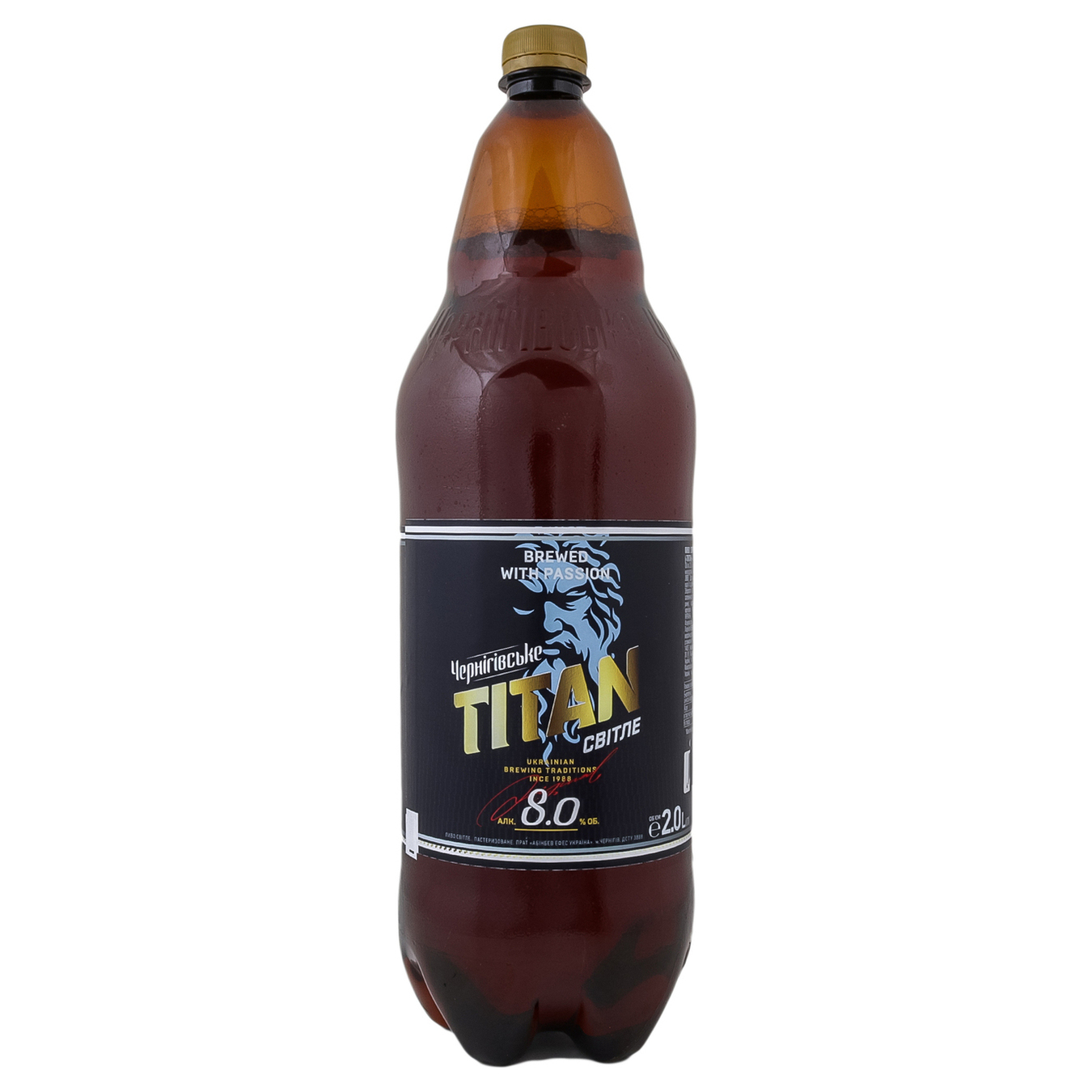 Chernihivske Titan light beer 8% 2l