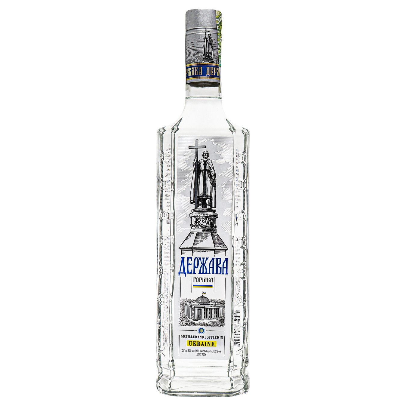Derzhava Vodka 38% 0,5l