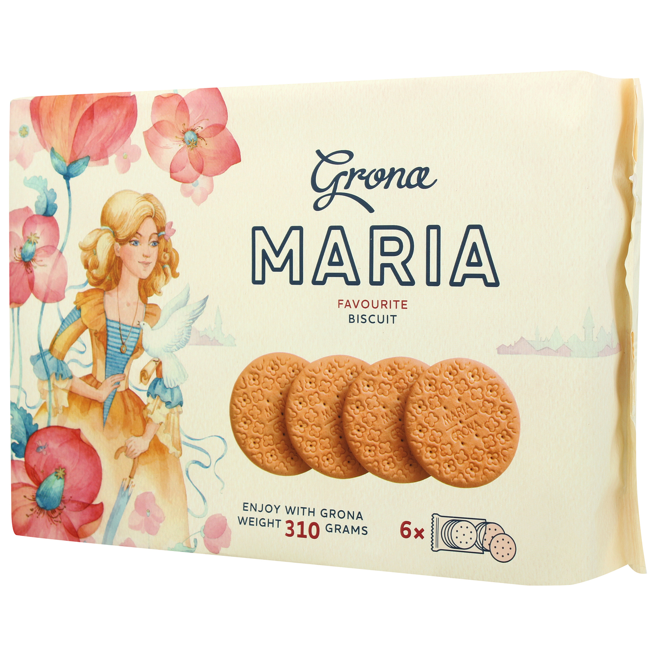Печенье Grona Мария 310г 3