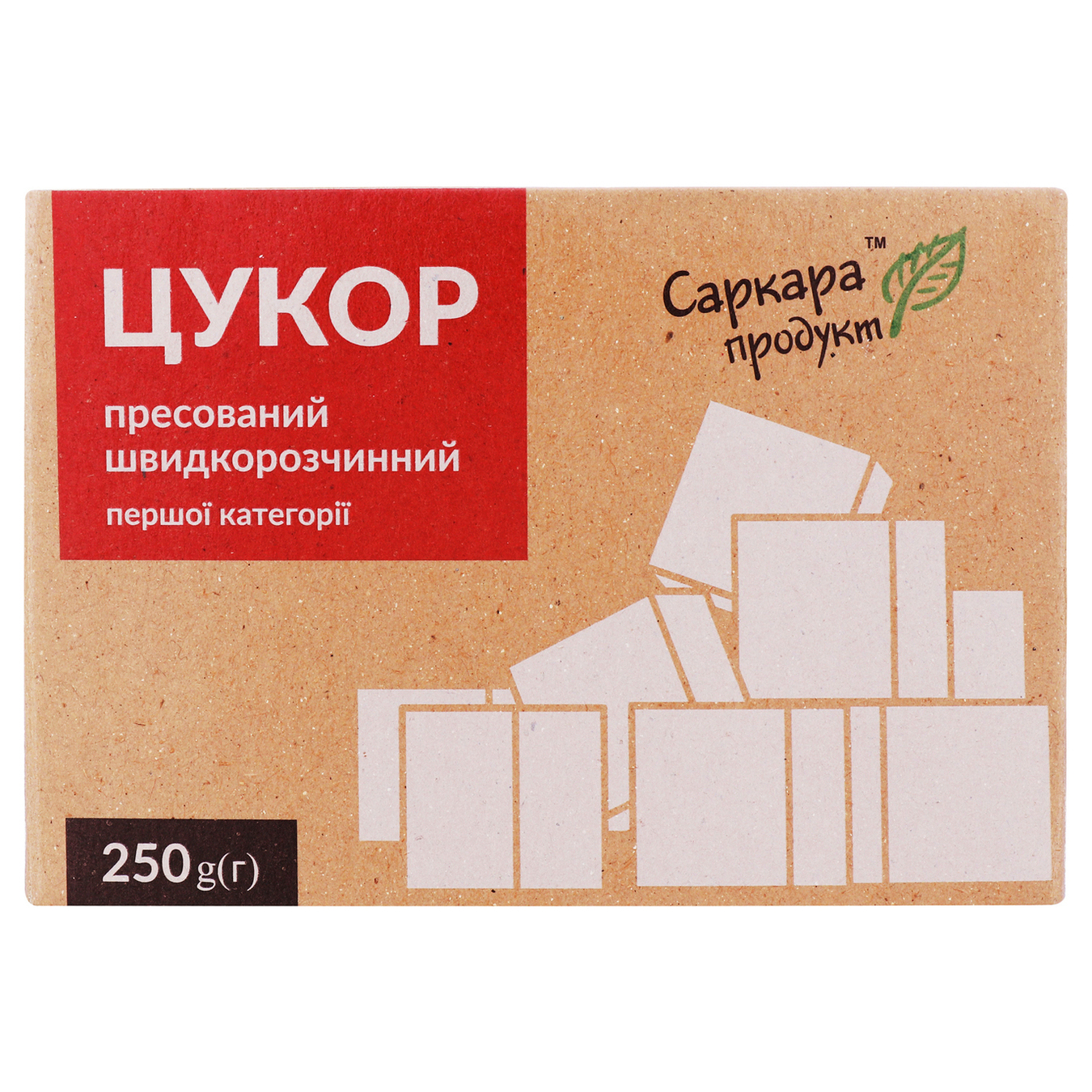 Sarkara product Sugar pressed cubes instant 250g