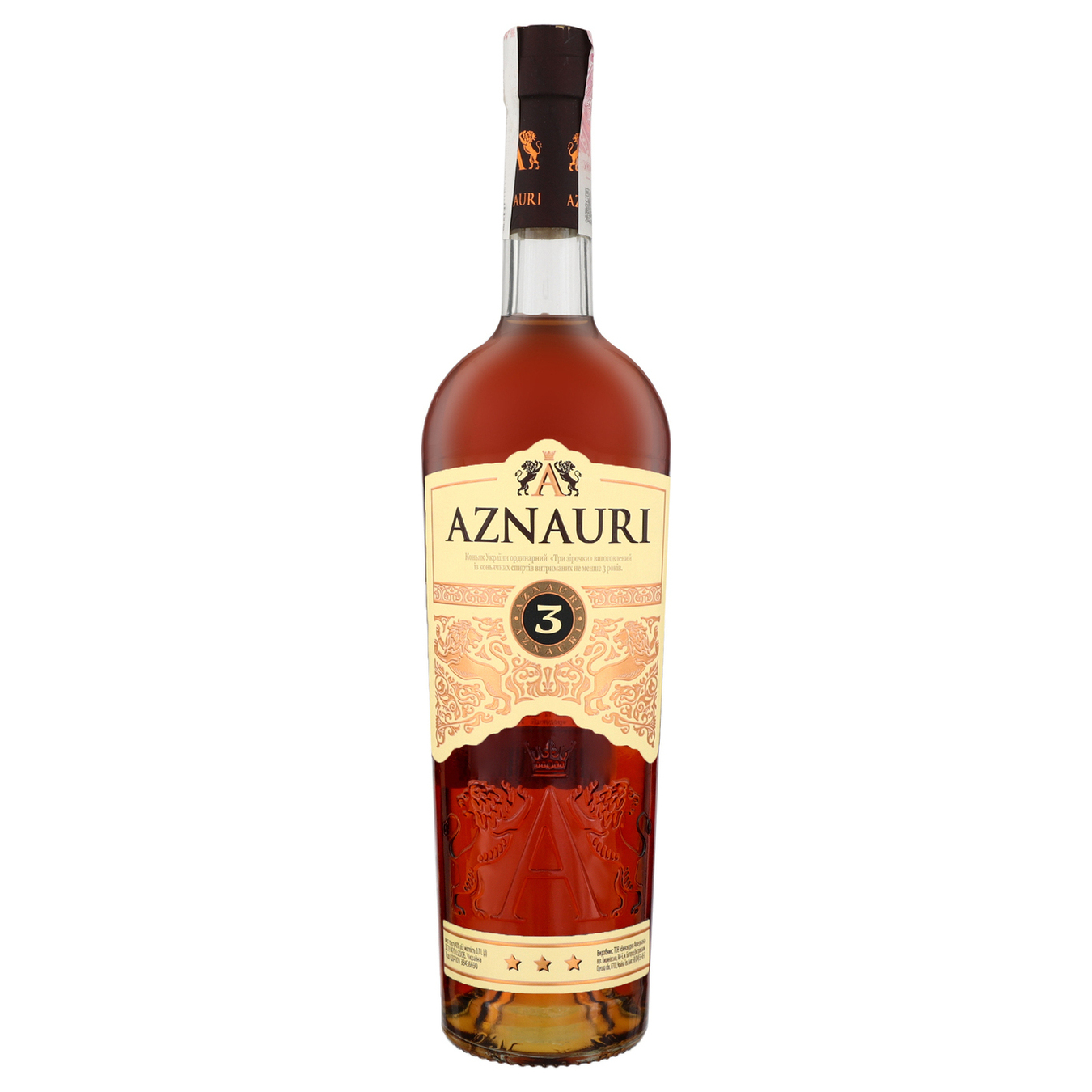Aznauri Cognac 3* 40% 0,7l
