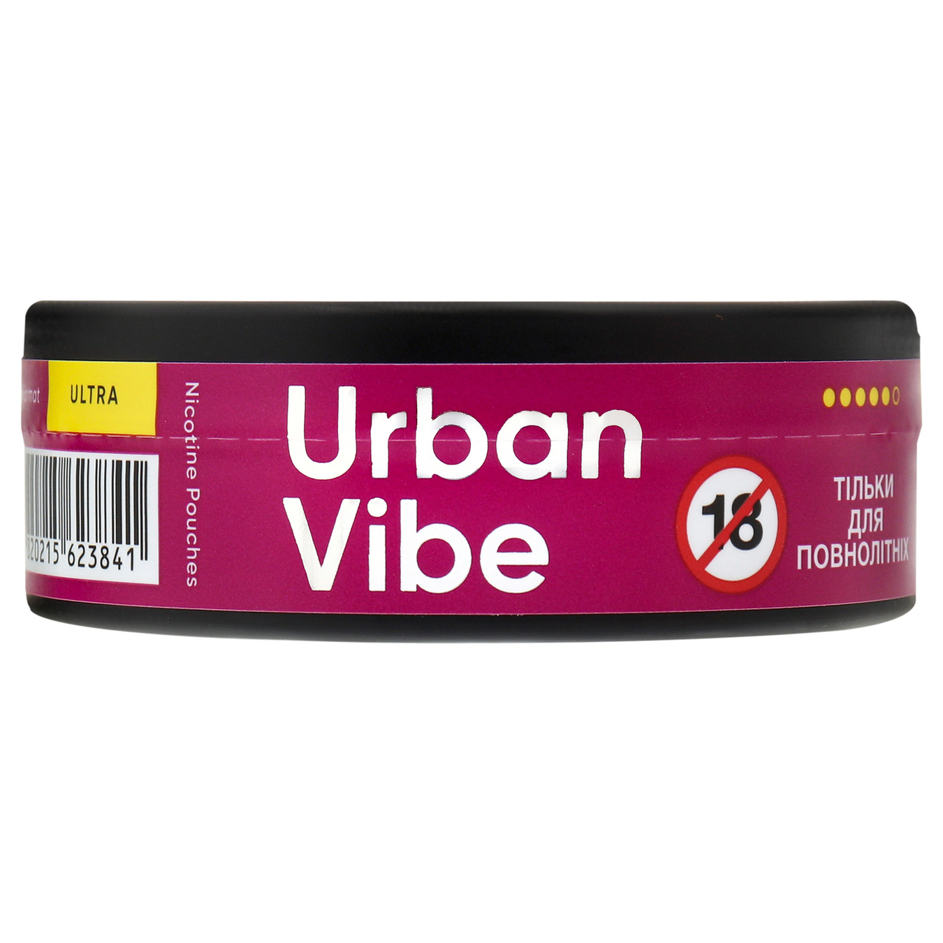 Velo pouches Urban Vibe Ultra pouches tobacco-free nicotine-containing 18*1g/pack