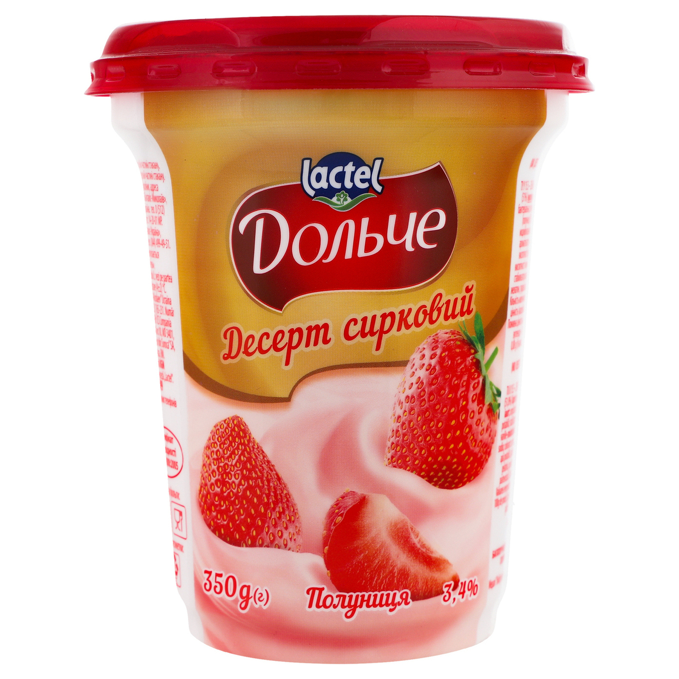 Dolce Strawberry Dessert 3.4% 350g