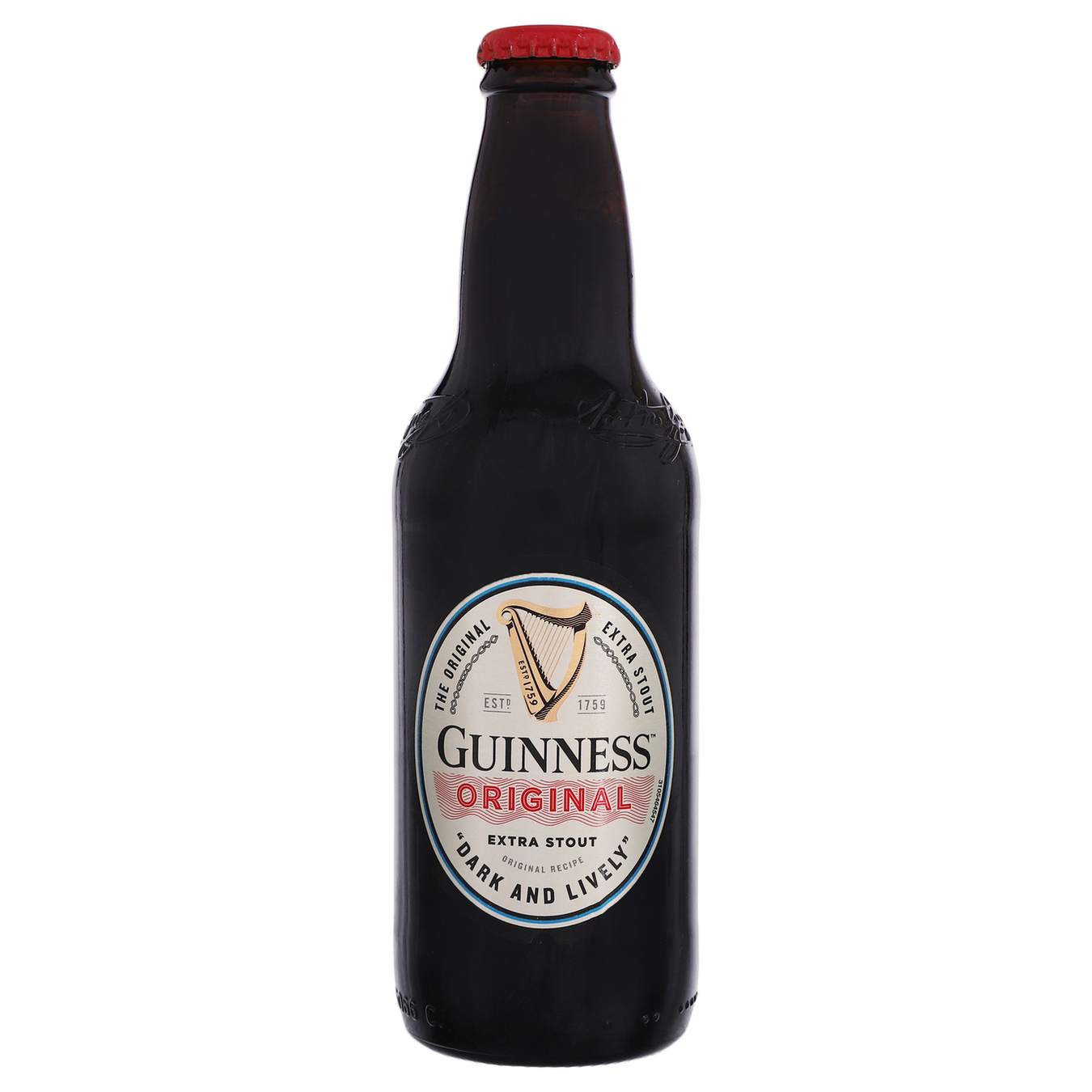 Пиво Guiness Original черное 4,8% 0,33л