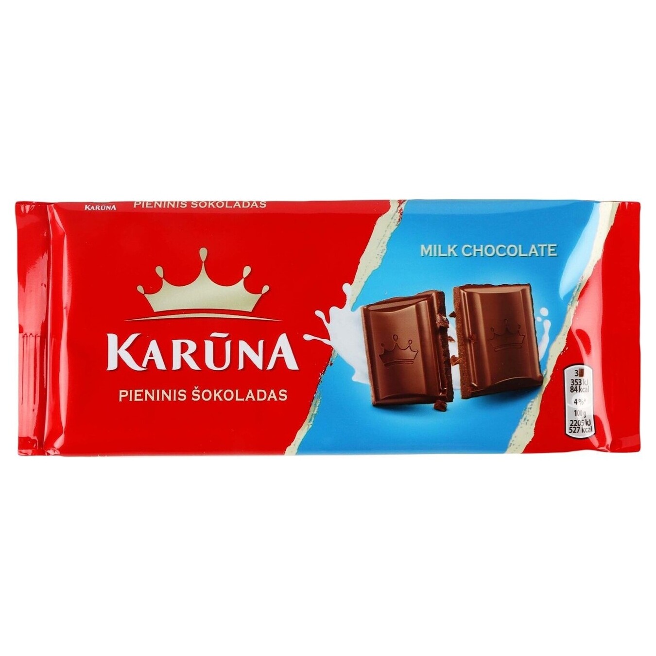 Шоколад Karuna молочный 80г
