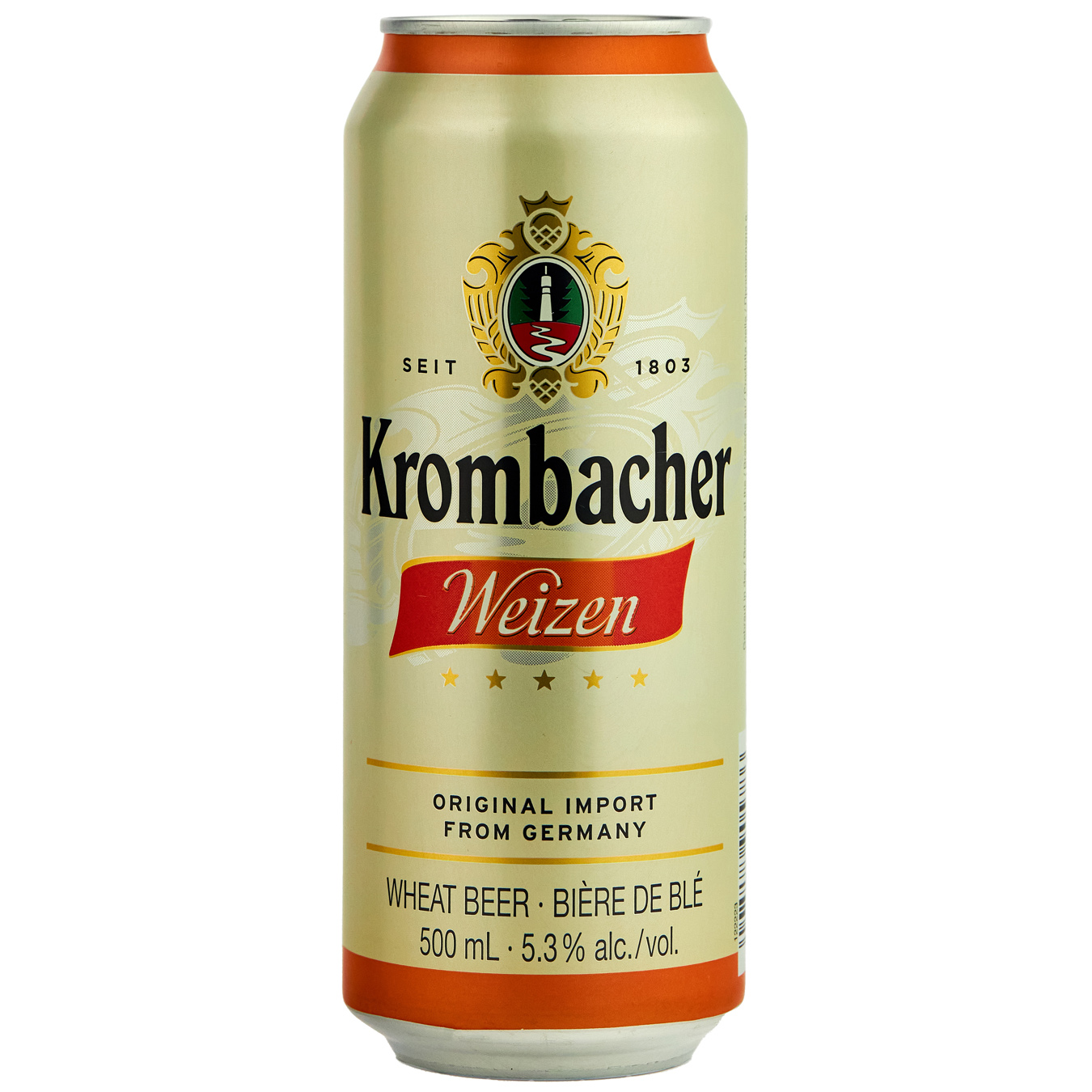 Пиво світле Krombacher Weizen 5,3% 0,5л