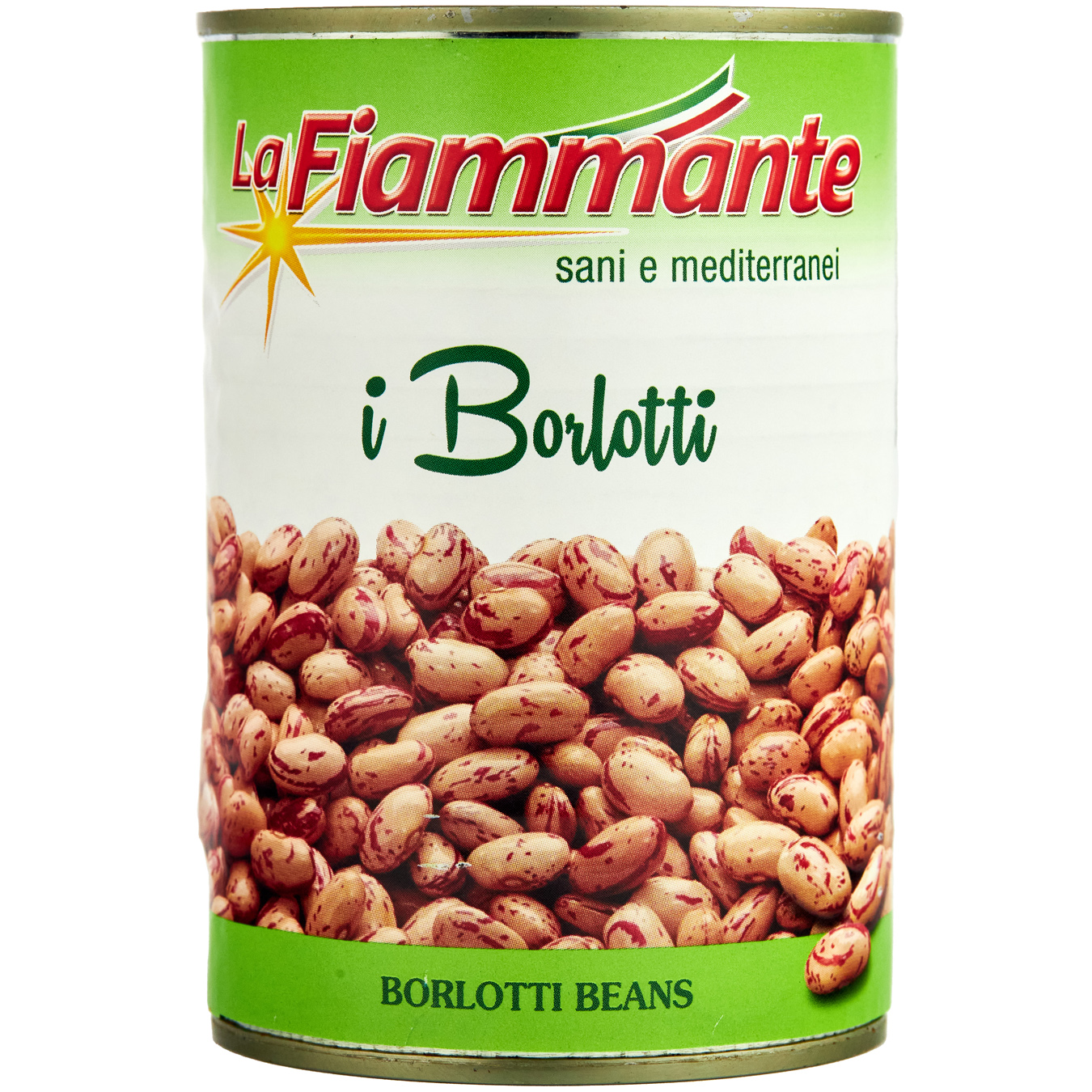 La Fiammante Borlotti Beans 400g