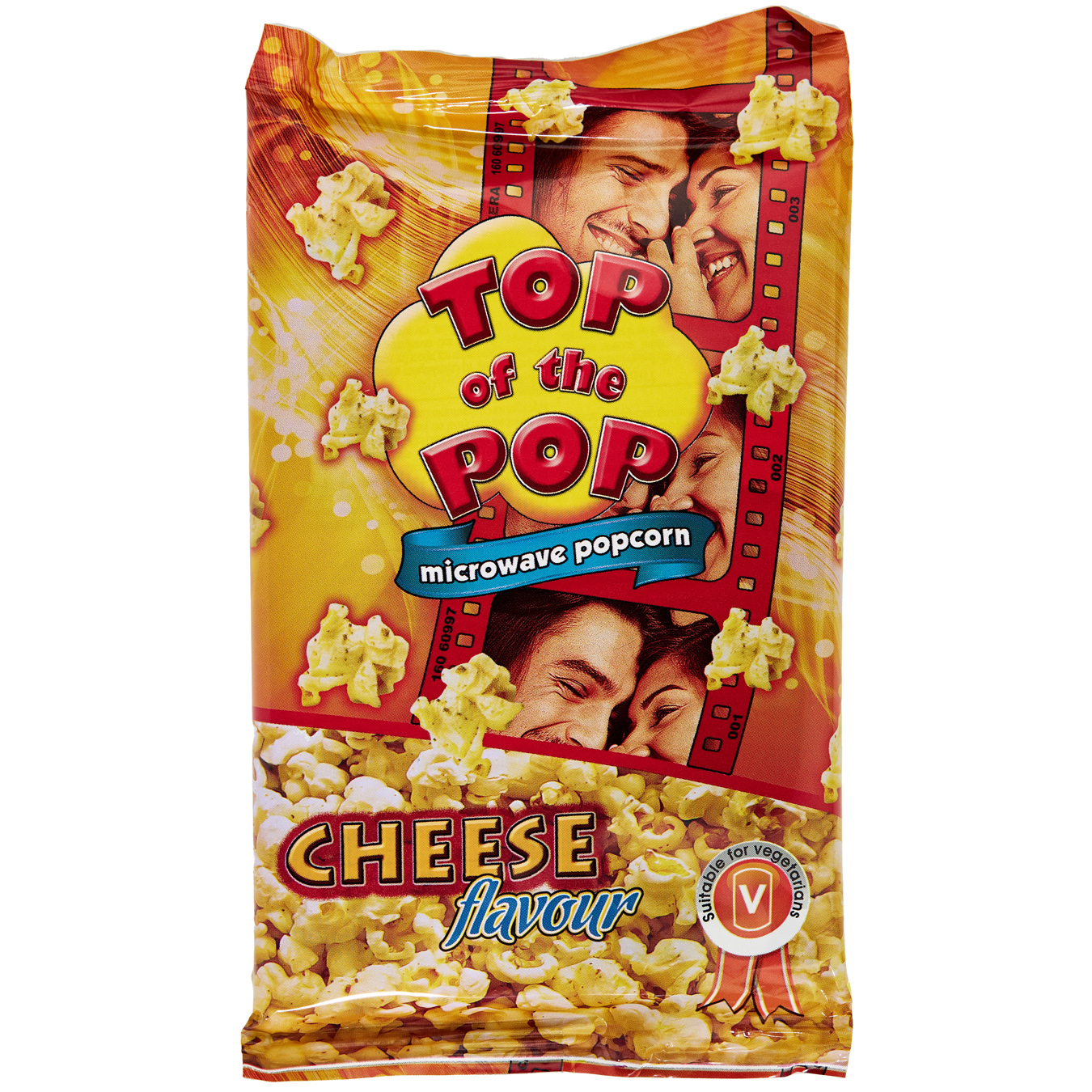 Попкорн Top of Pop для мікрохвильової печі зі смаком сиру 100г