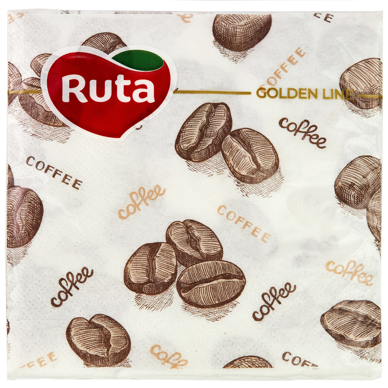 Ruta Double Lux Coffee Napkins 24x24cm 2layer 40pcs