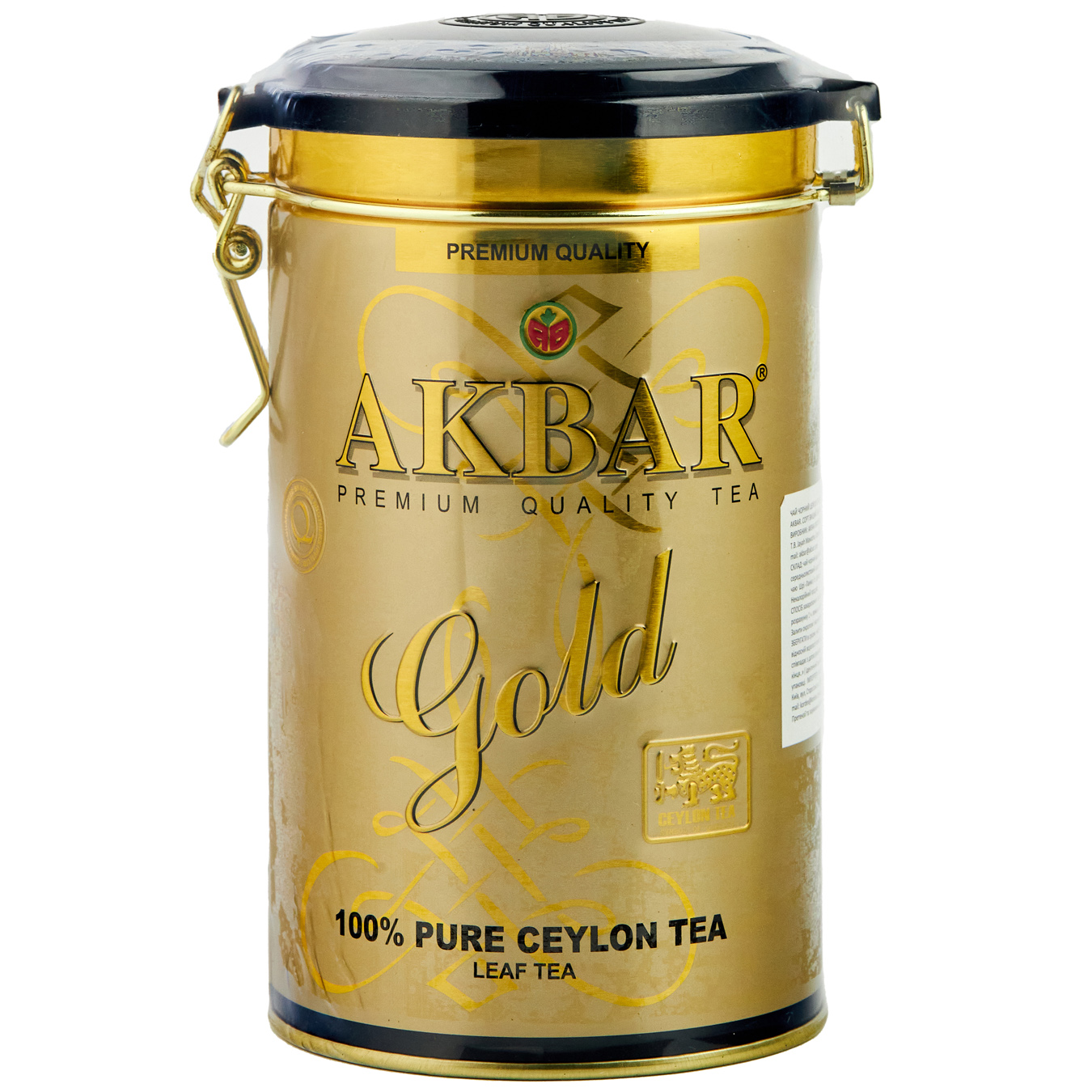 Чай чорний Акбар Голд цейлонський 225г