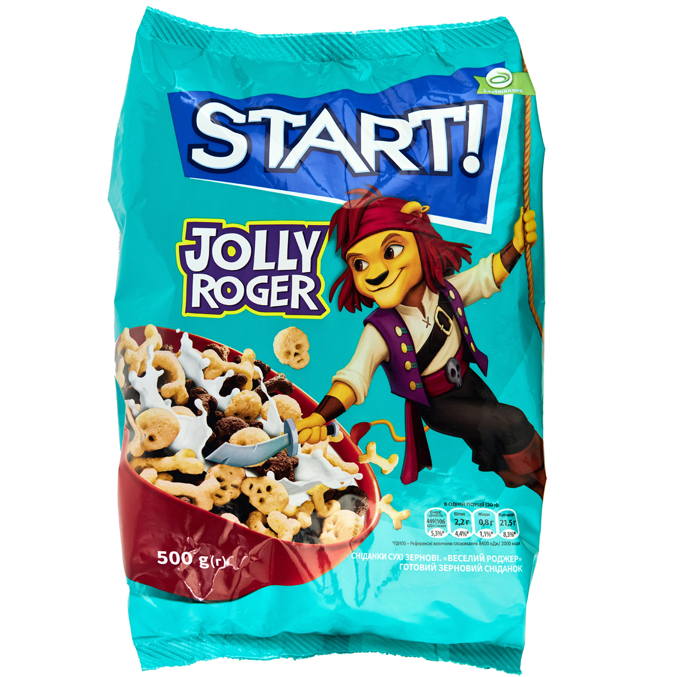 Start! Ready breakfast Jolly Roger cereal 500g