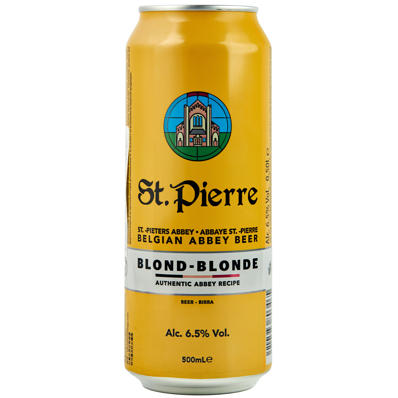 Пиво светлое St.Pierre Blonde 6,5% 0,5л