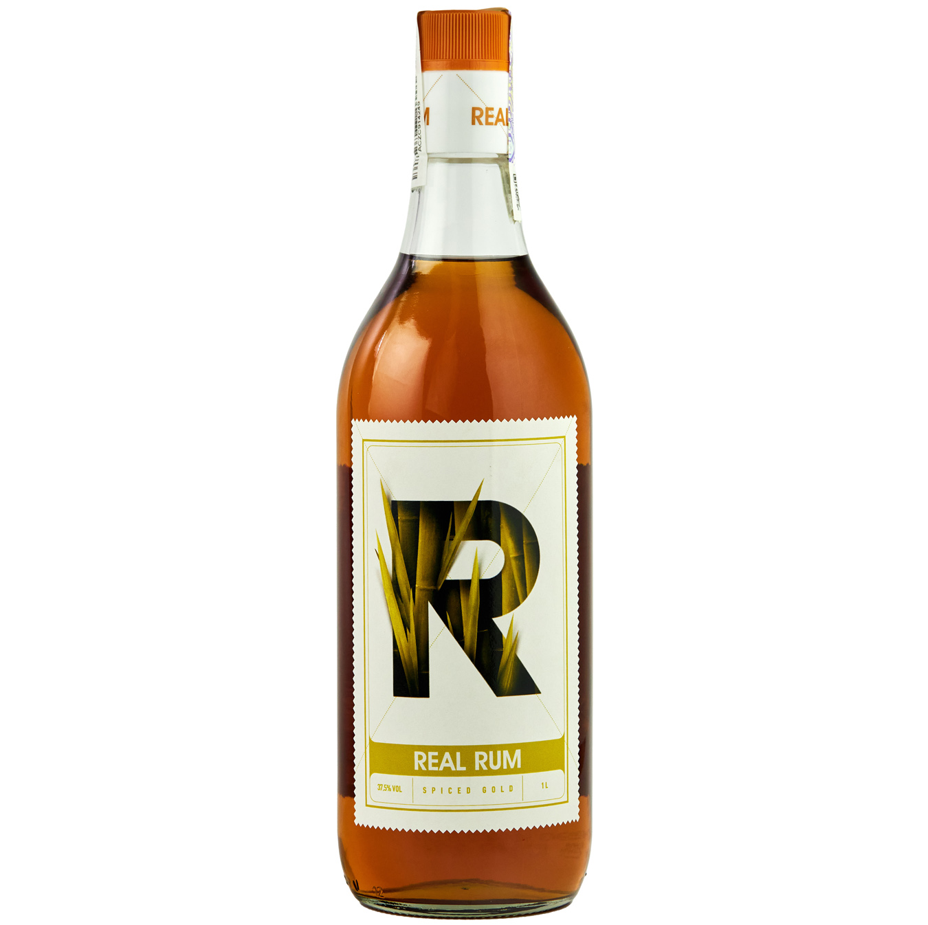 Real Rum Spiced Rum 37.5% 1l 
