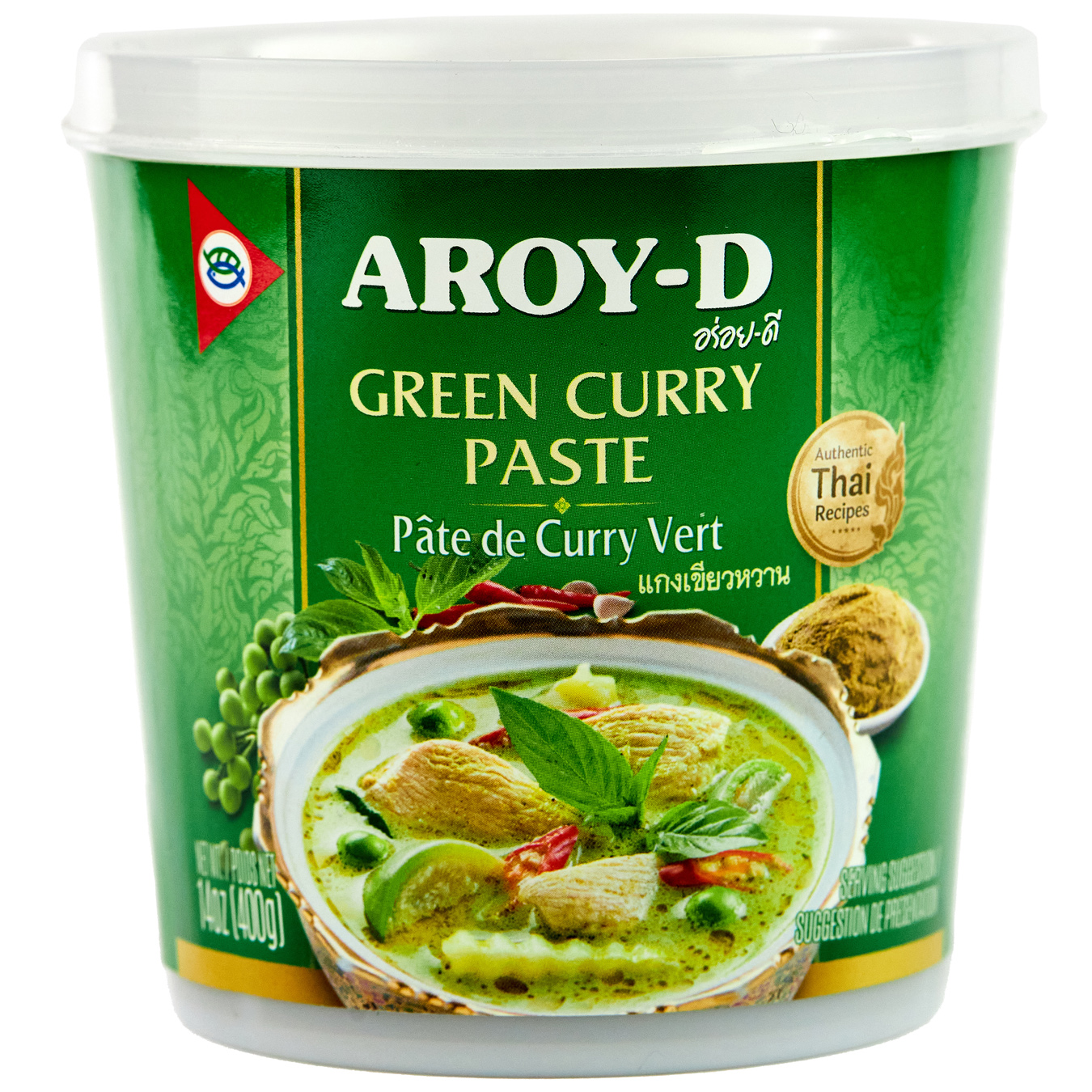 Curry paste Aroy-D green 400g