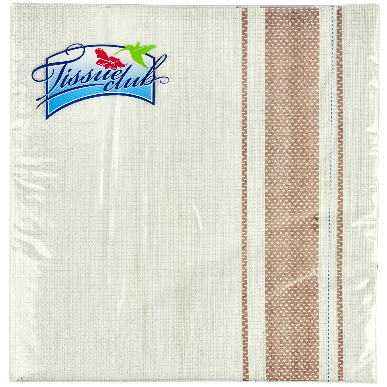 Paper napkins Tissueclub Textile 33x33 cm 3 layers 20 pcs