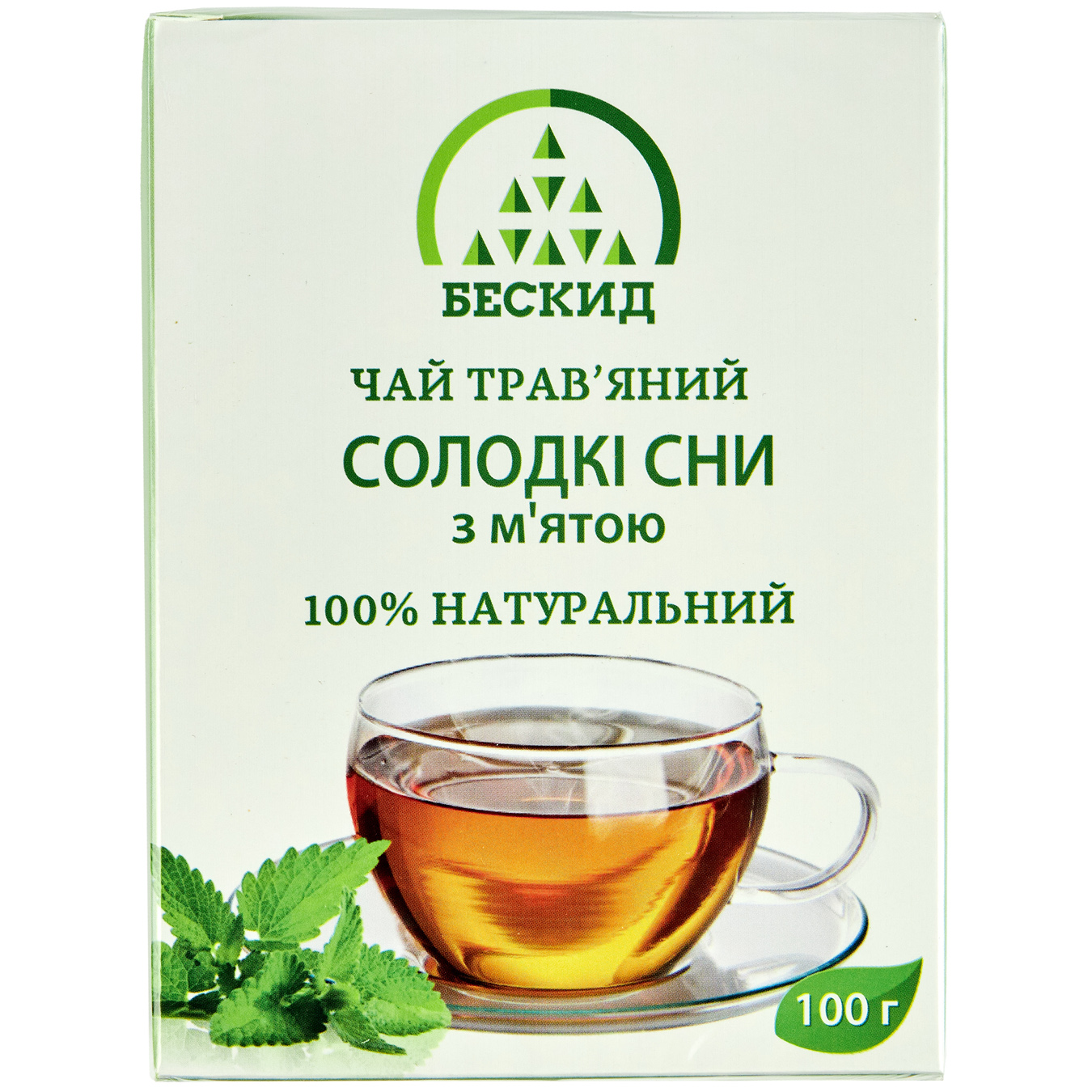 Beskyd herbal tea Sweet dreams with mint and hawthorn fruits 100g