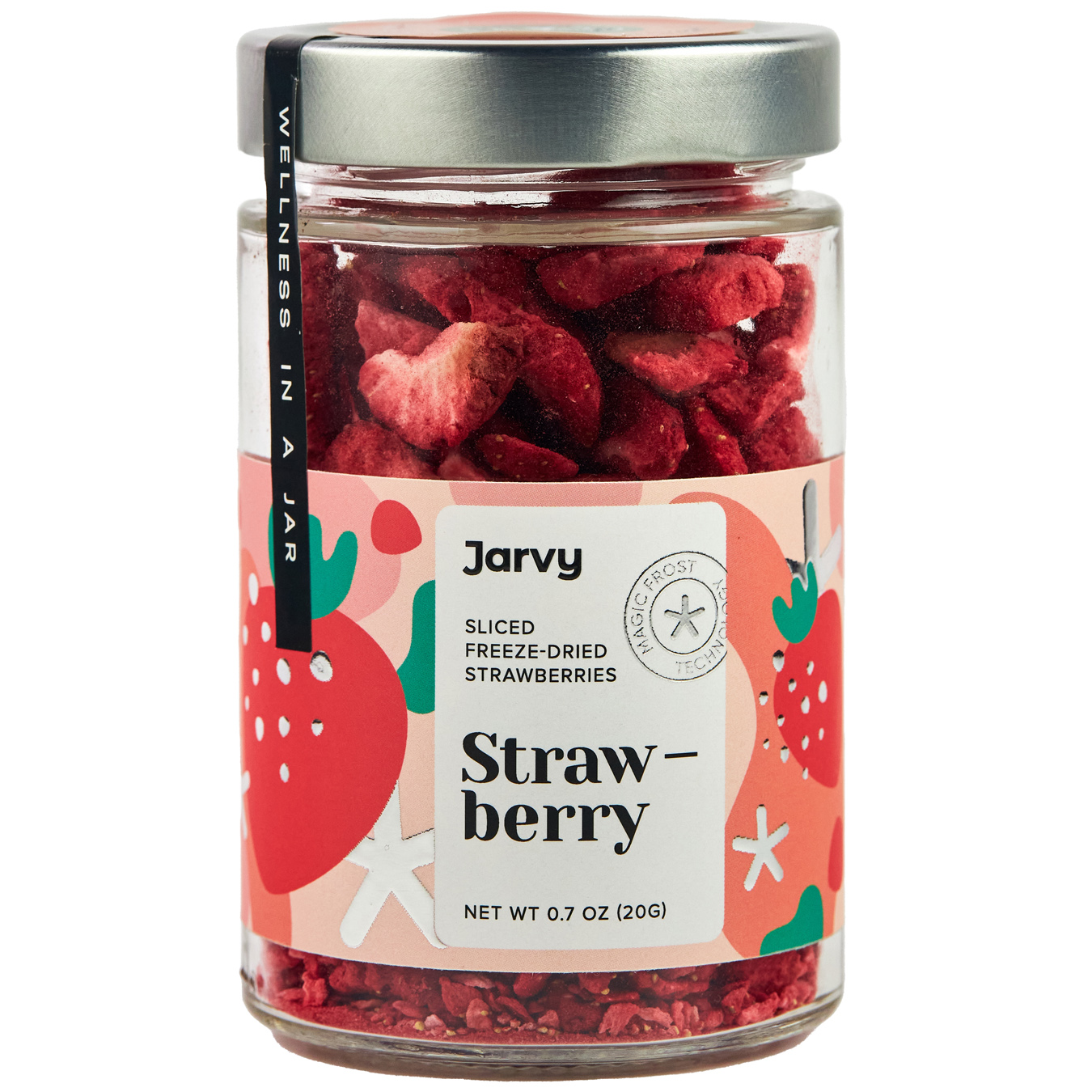 Jarvy sublimated strawberry slices 20g
