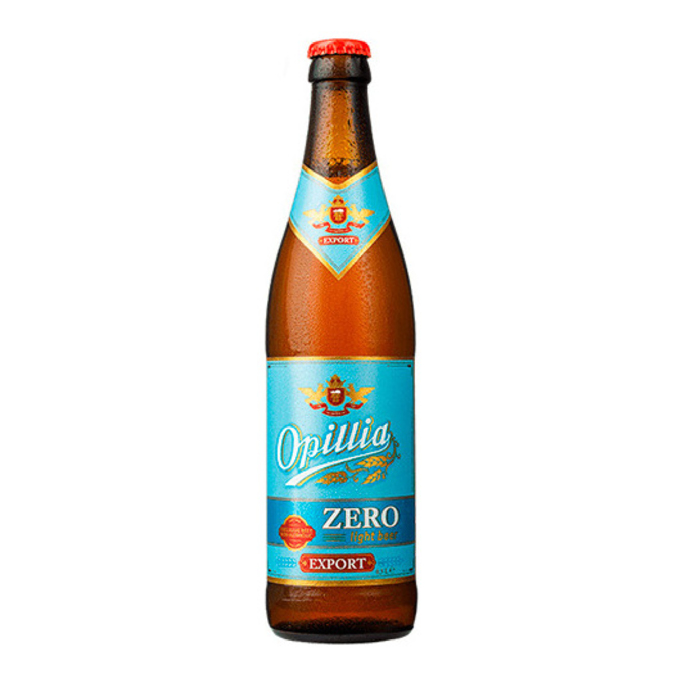 Пиво Opillia Zero безалкогольне 0% 0,5л скло