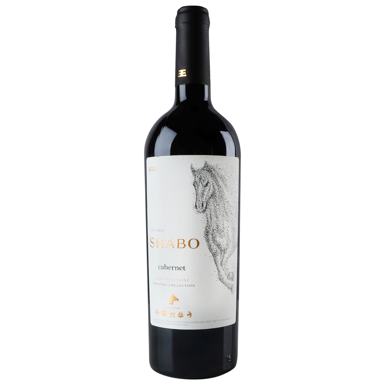 Вино Шабо Каберне 14% 0,75л
