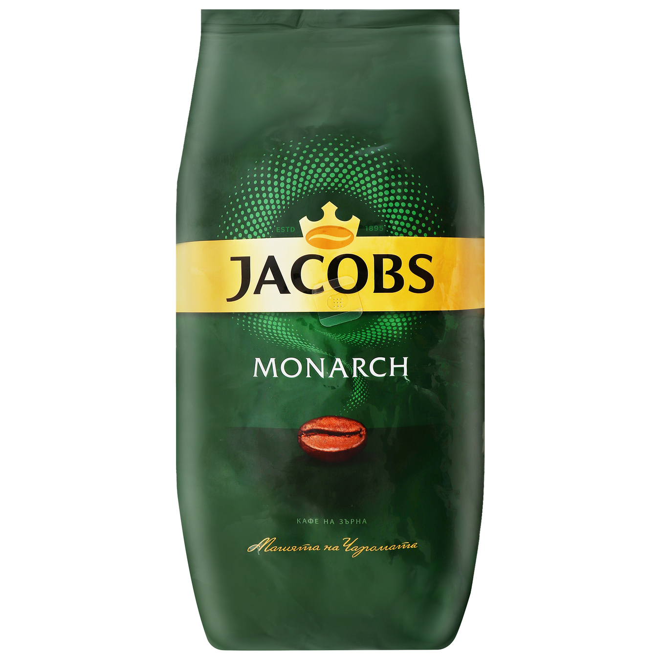 Кофе Jacobs Monarch натурально жареный в зернах 1кг