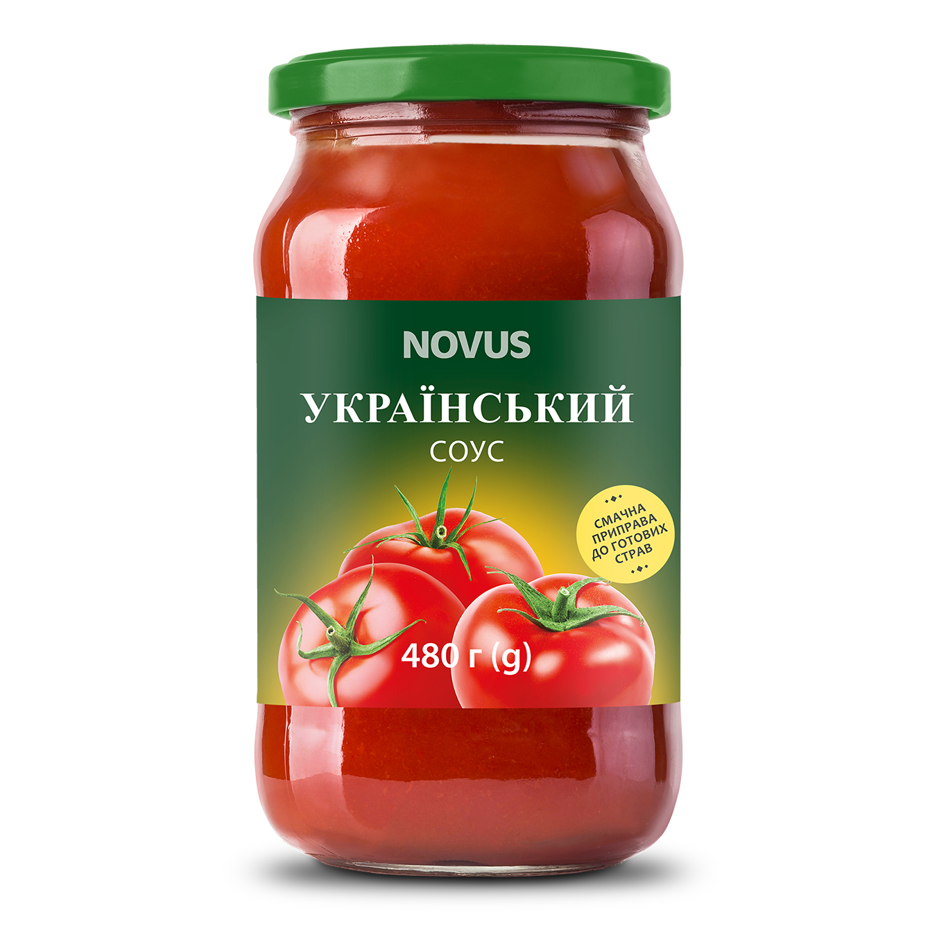 Соус томатный Novus Украинский 480г